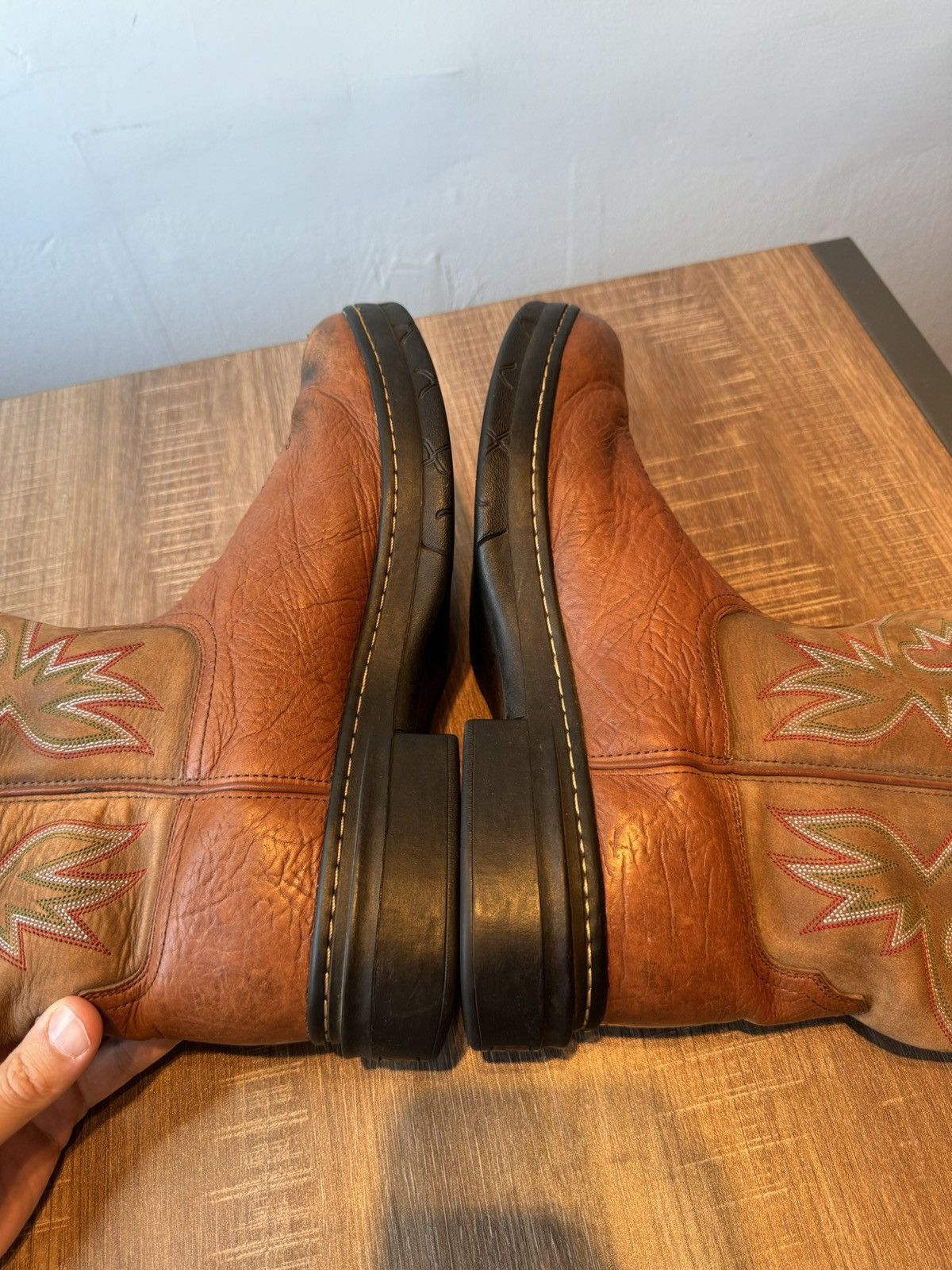 Other Twisted X 11" Round Toe EZ Rider Brown Size 13 Cowboy Boots Size US 13 / EU 46 - 6 Thumbnail