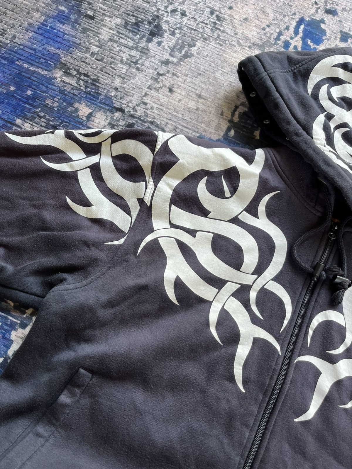 Japanese Brand 🔥RARE Tattoo Design CH inspired Hoodie Japan Brand Size US L / EU 52-54 / 3 - 3 Thumbnail