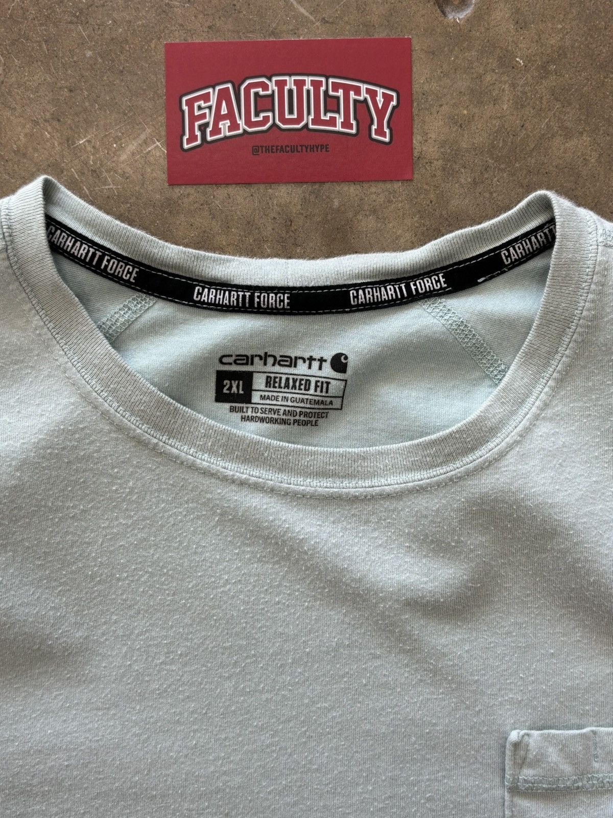 Carhartt Carhartt Cut Sew Relaxed Fit Pocket Tee Sz. 2XL Size US XXL / EU 58 / 5 - 3 Thumbnail