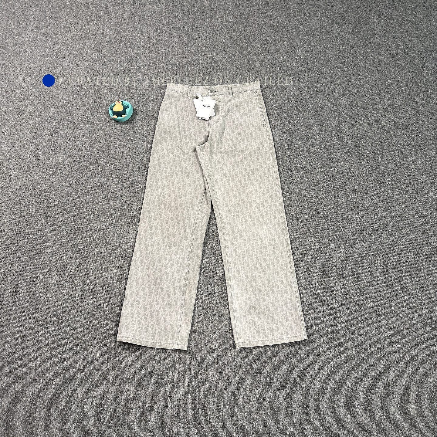 Dior Classic Gray Denim Jeans in Size 28 Size US 28 / EU 44 - 1 Thumbnail