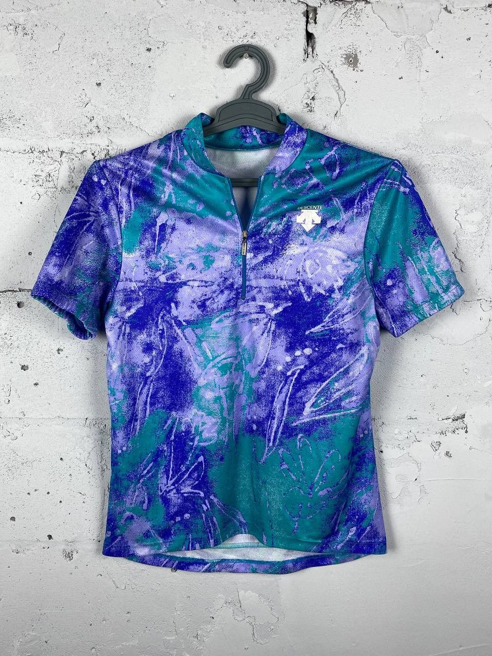 Descente 1996 Vintage Descente Overprint Cycling Jersey Size US M / EU 48-50 / 2 - 1 Thumbnail