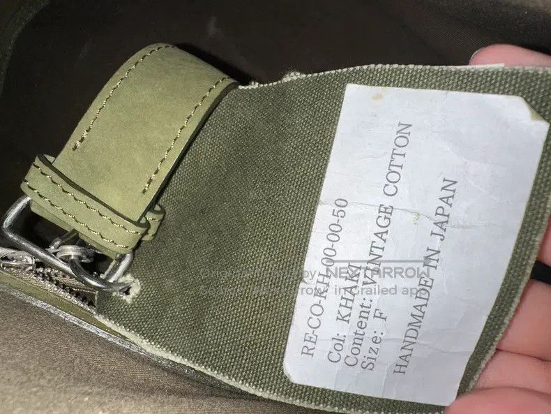 READYMADE Ready Made Military Cloth Travel Bag Size ONE SIZE - 5 Thumbnail