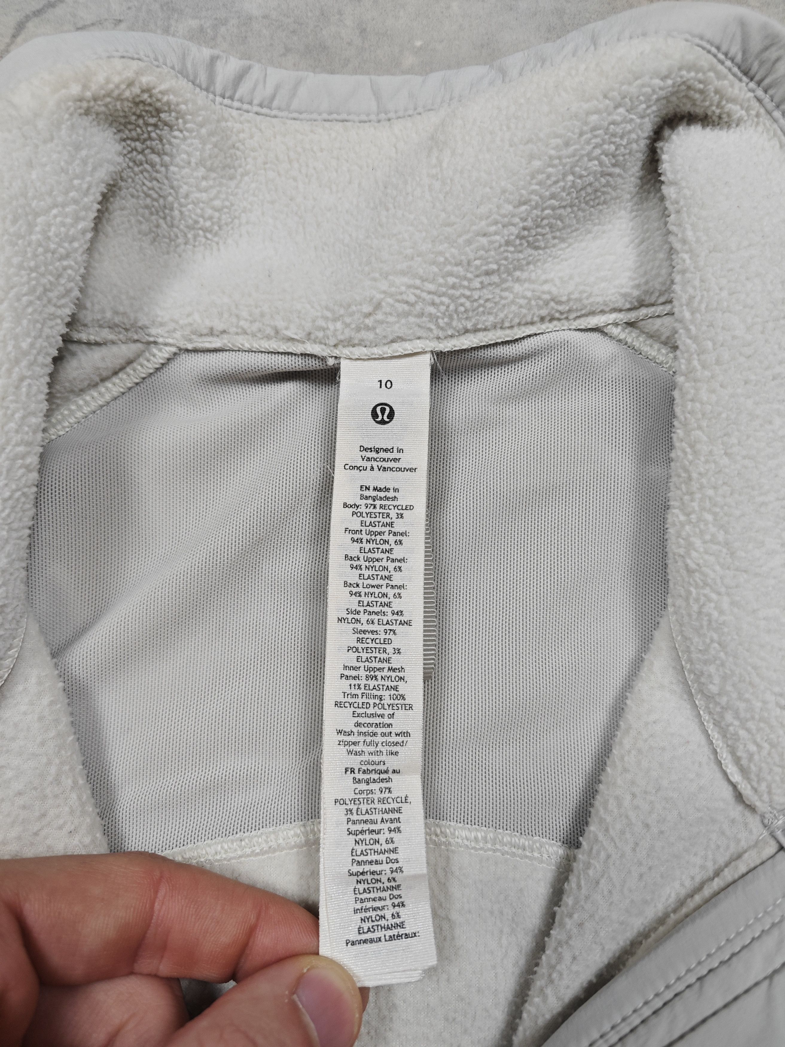 Lululemon Lululemon Fleece Jacket Size M / US 6-8 / IT 42-44 - 10 Thumbnail