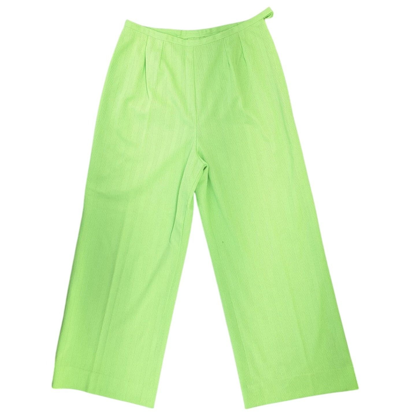 Handmade Vintage Handmade Pant Suit Polyester Top Crop Pants Women L Size L / US 10 / IT 46 - 6 Thumbnail