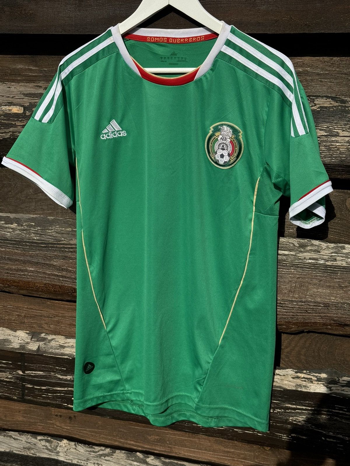 Adidas × Vintage 2010 Adidas Mexico green vintage soccer jersey Size US S / EU 44-46 / 1 - 4 Thumbnail
