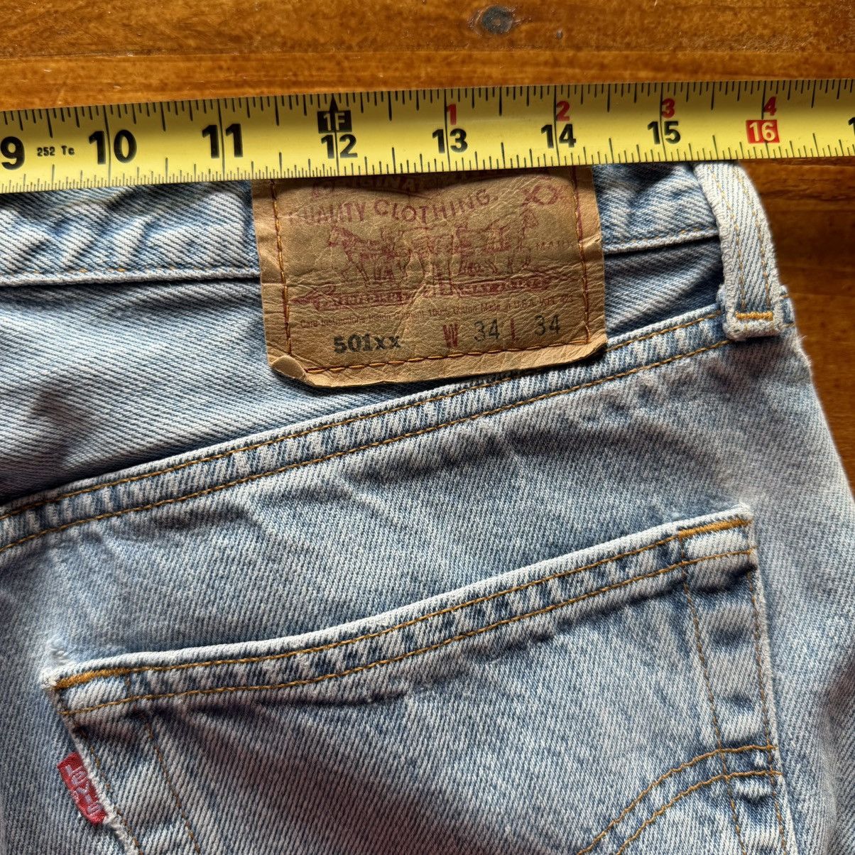 Levi's Vtg Levis 501xx Jeans Mens (31x30) Made in USA Button Fly 90 Size US 31 - 6 Thumbnail