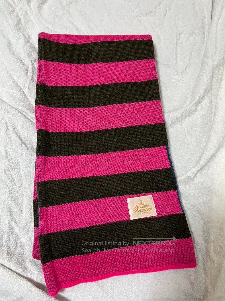 Vivienne Westwood Vivienne Westwood size 160*22cm Knitted Scarf Size ONE SIZE - 4 Thumbnail