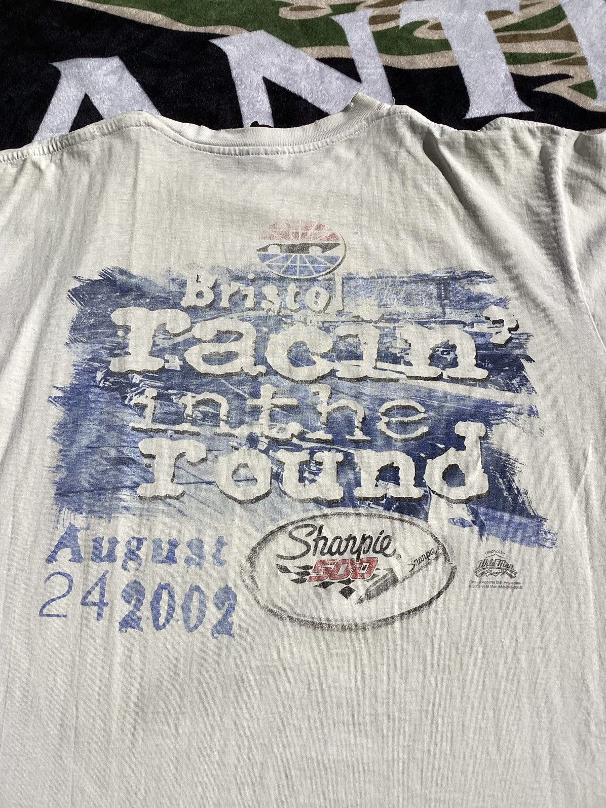 NASCAR Vintage 2002 Bristol motor Speedway sharpie 500 NASCAR Tee Size US L / EU 52-54 / 3 - 4 Thumbnail