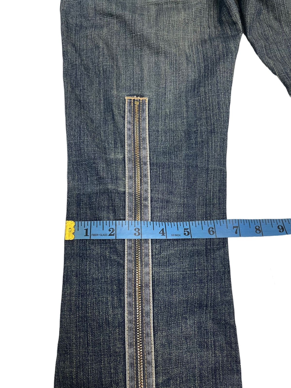 MOUSSY Vintage Moussy Zipper Denim Jeans ! Very Rare Design Size US 30 / EU 46 - 18 Thumbnail