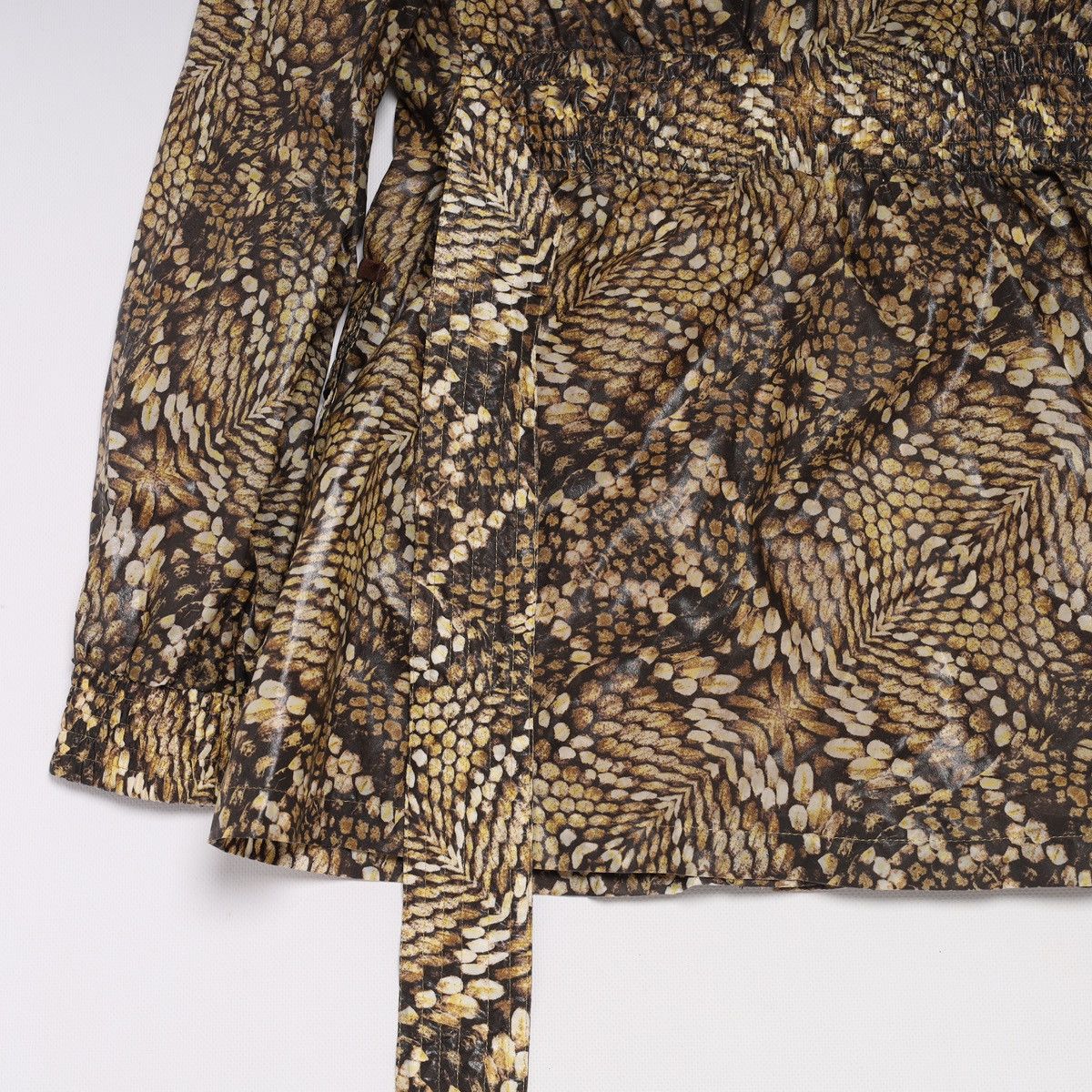 Just Cavalli Just Cavalli Roberto Nylon Light Zip Jacket Printed Pattern Size XS / US 0-2 / IT 36-38 - 13 Thumbnail