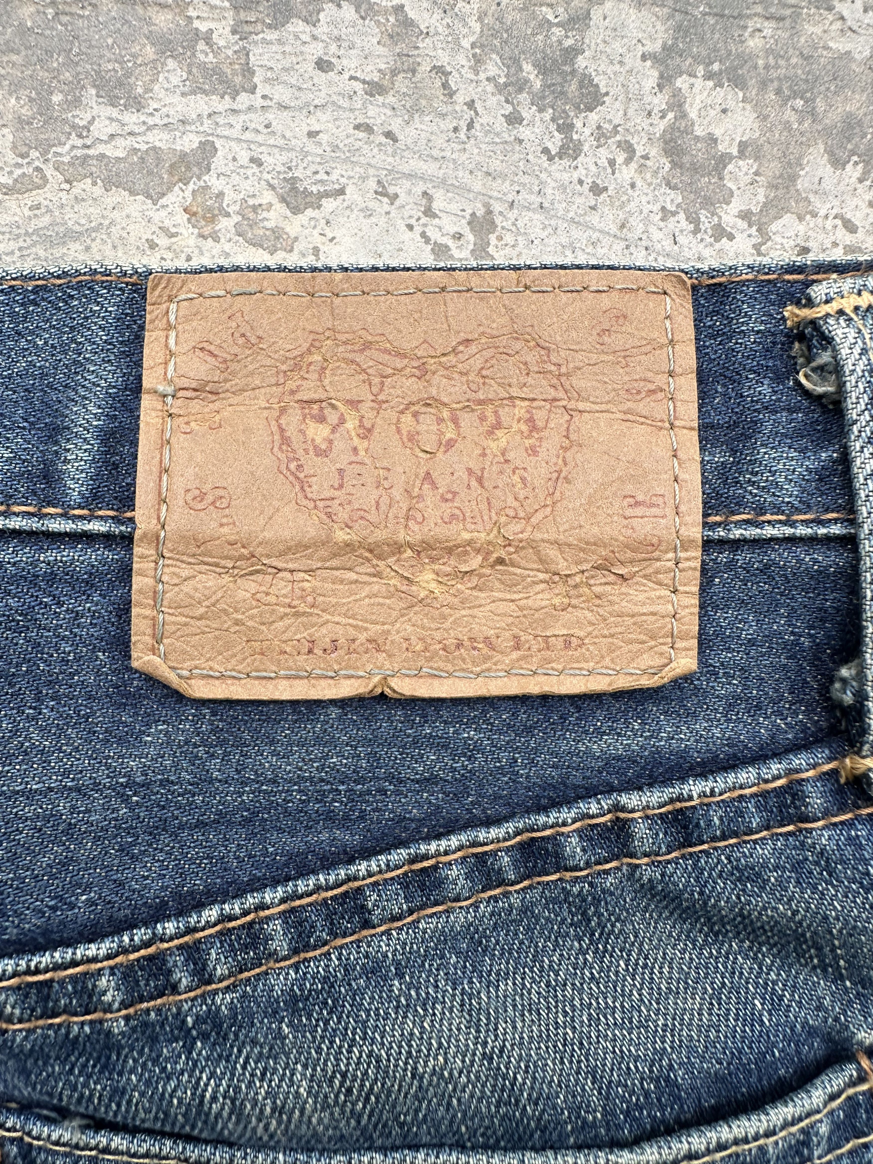 Japanese Brand Japanese Brand Wow Distressed Denim Flare Jeans Size US 28 / EU 44 - 12 Thumbnail