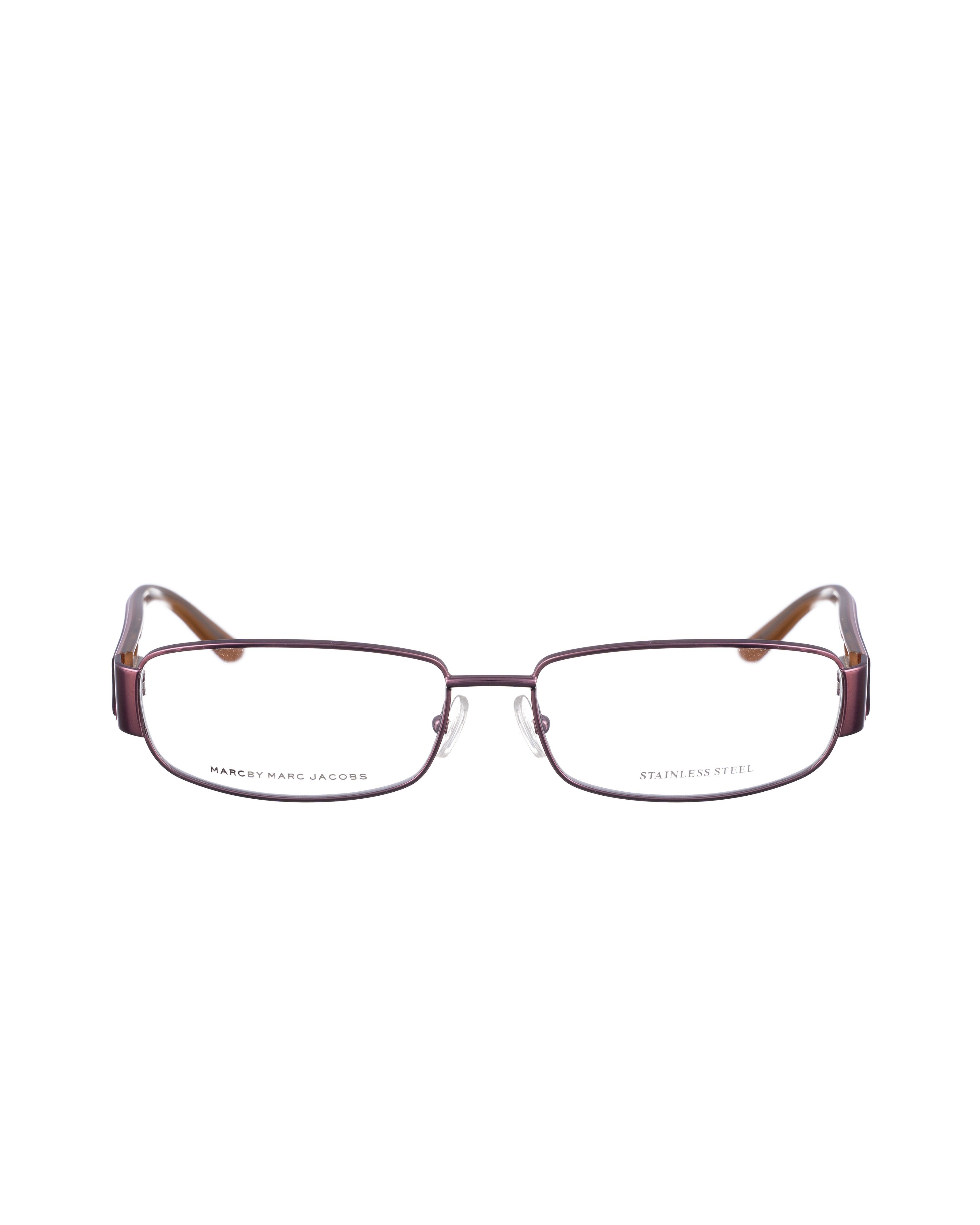 Marc by Marc Jacobs Marc by Marc Jacobs 00s Brown and Glitter Pink Glasses Size ONE SIZE - 3 Thumbnail