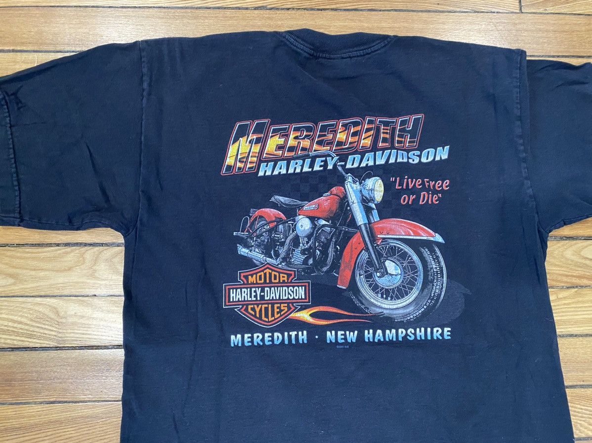 Harley Davidson × Vintage HD Laconia Tshirt Florida L Size US L / EU 52-54 / 3 - 4 Thumbnail