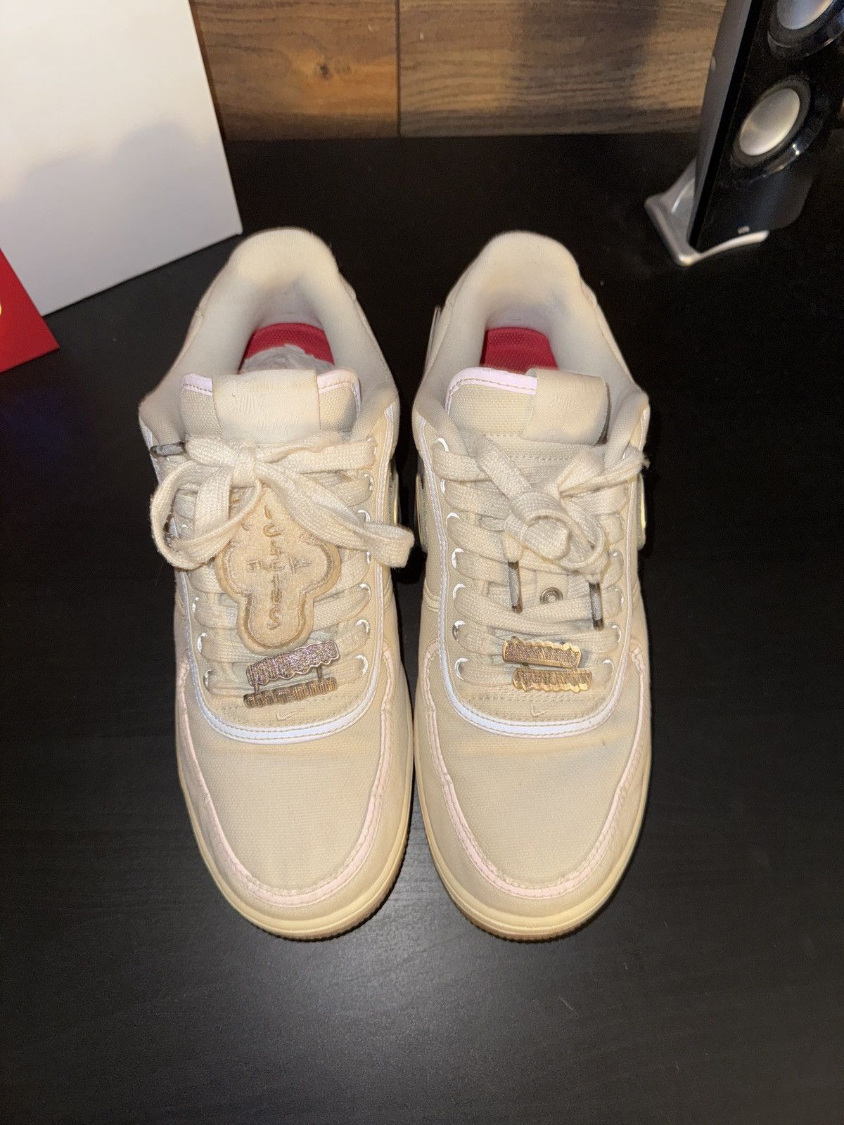Nike × Travis Scott Nike airforce 1 Travis scott sails Size US 9.5 / EU 42-43 - 3 Thumbnail