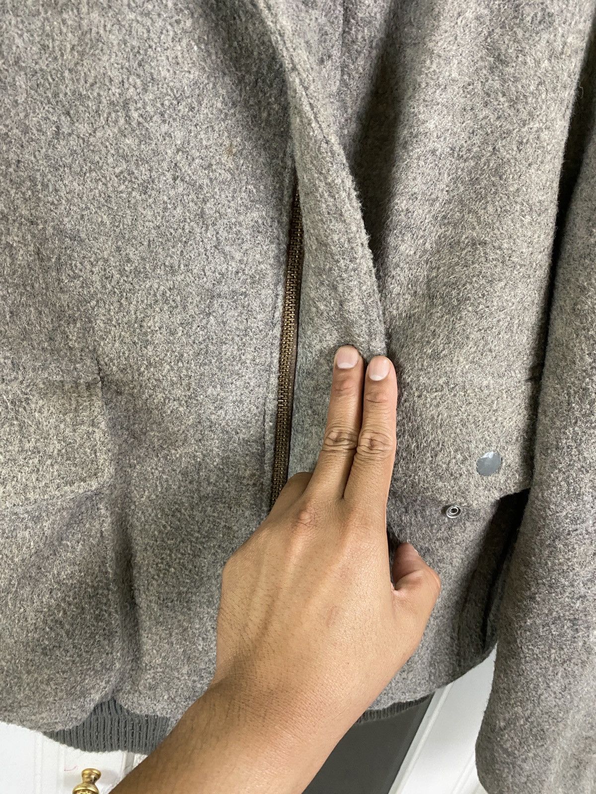 Vintage ✅️Vintage ABERDEEN Usa Bomber Wool Jacket Size US L / EU 52-54 / 3 - 8 Thumbnail