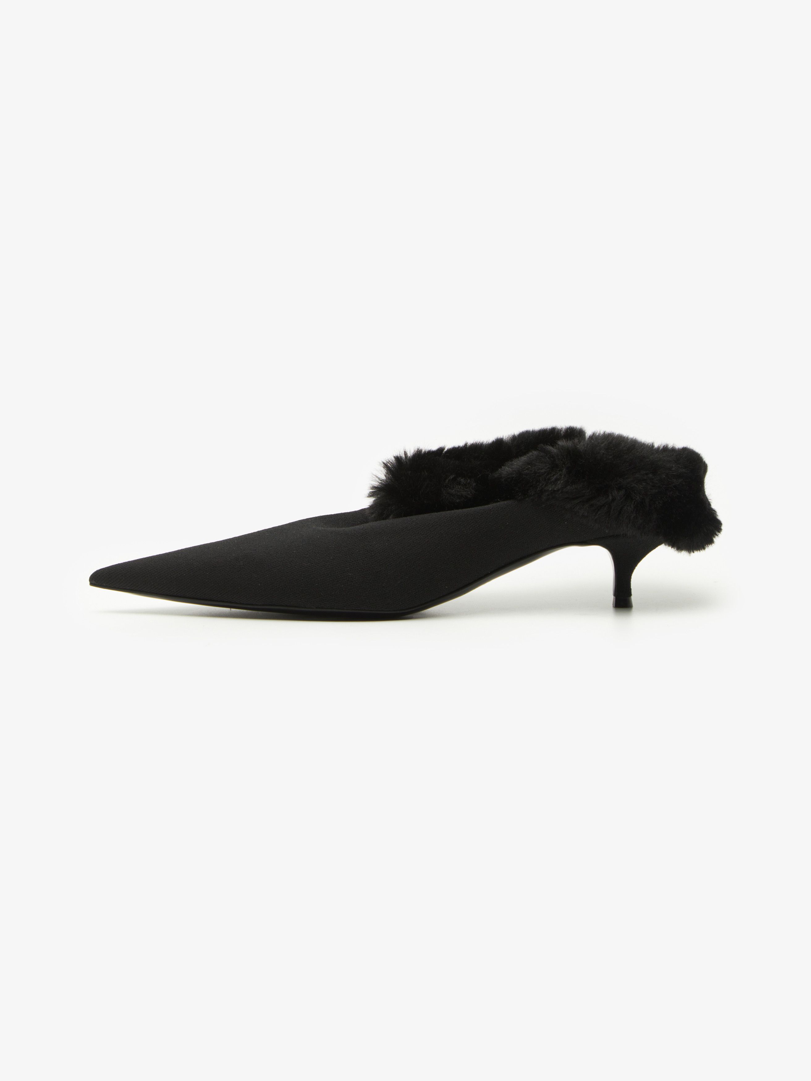 Balenciaga Balenciaga Knife black mules Size US 10.5 / IT 40.5 - 2 Thumbnail