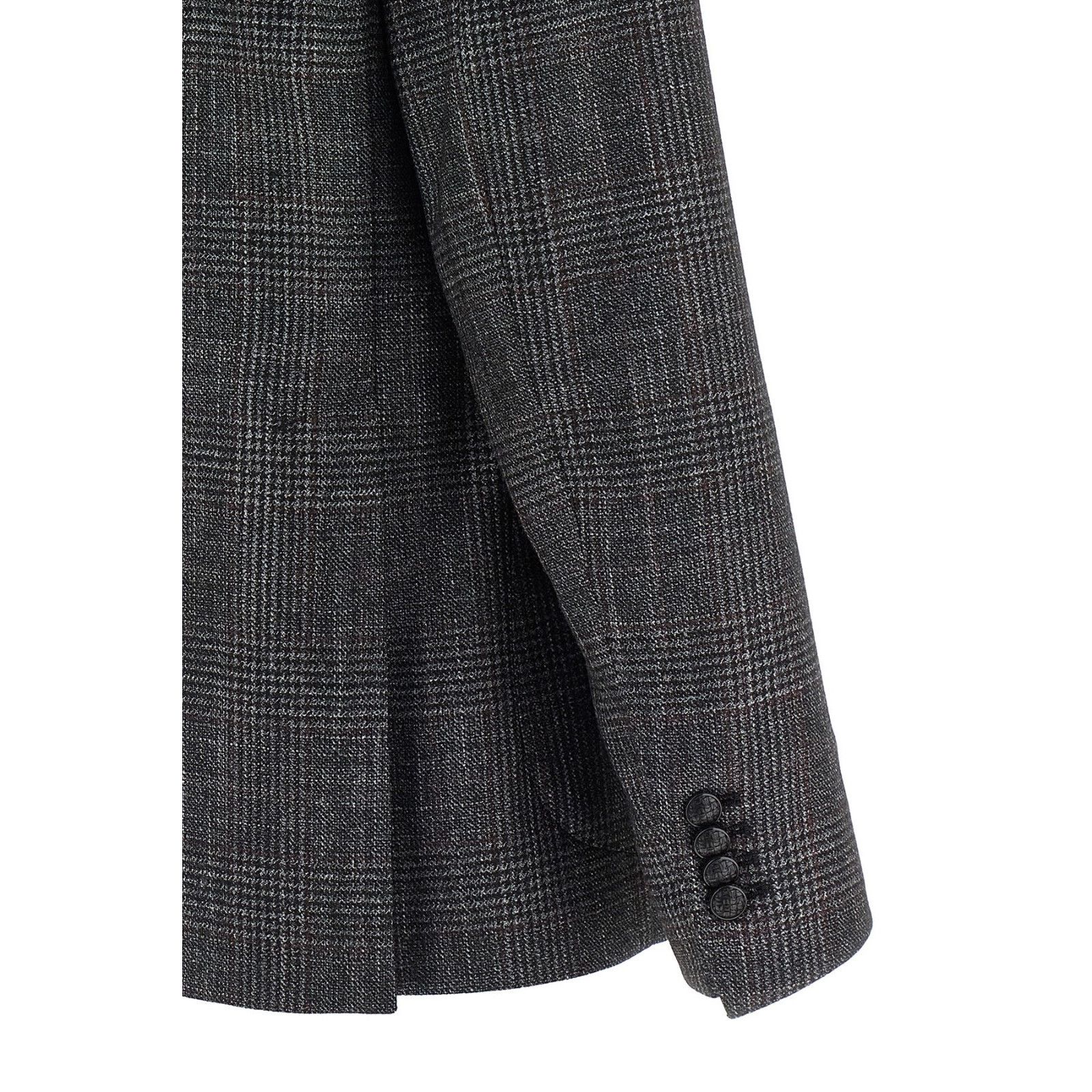 Tagliatore TAGLIATORE Gray Check Patterned Wool Blazer New & Authentic Size US L / EU 52-54 / 3 - 4 Thumbnail