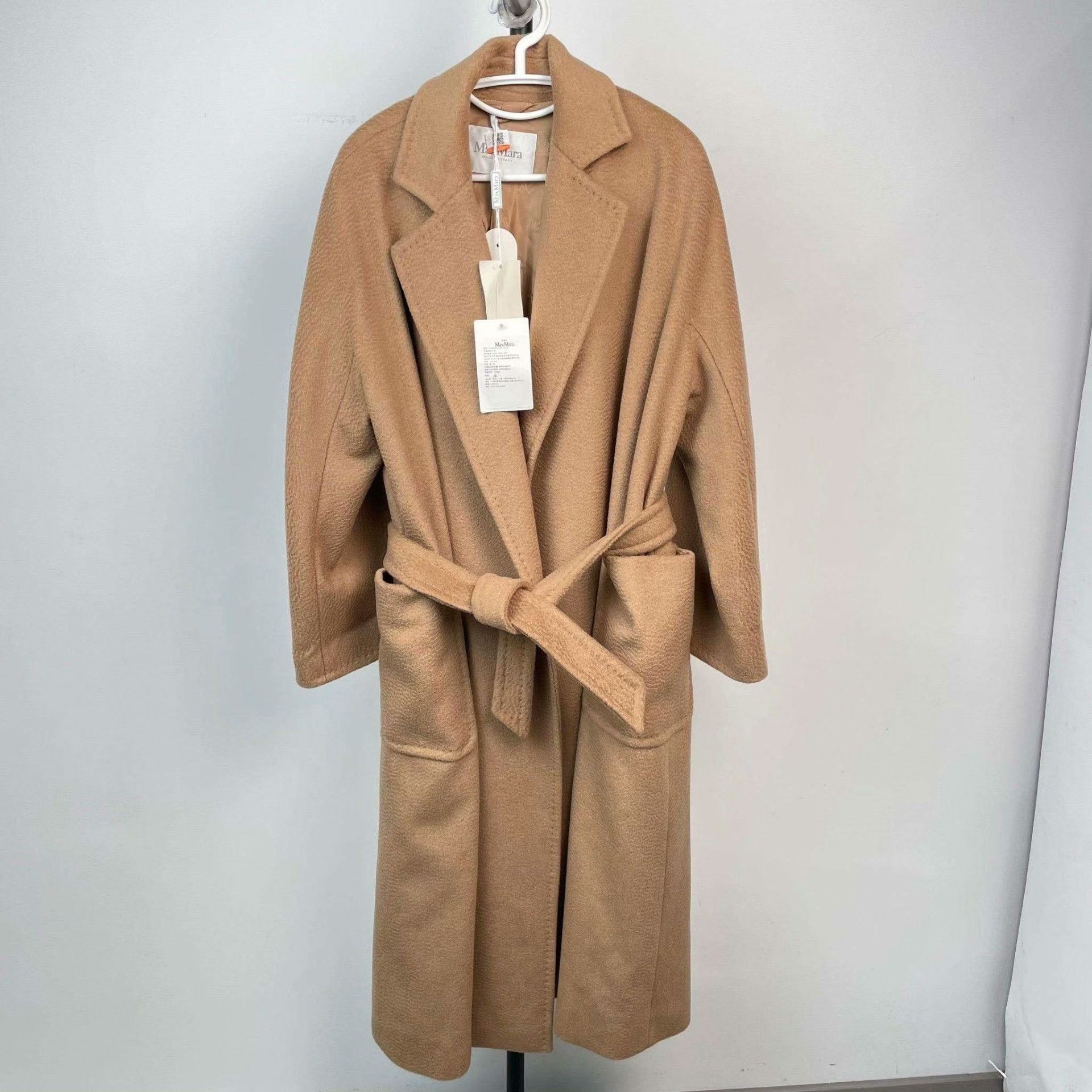 Max Mara Max Mara Brown Coat 50 Women Size XL / US 12-14 / IT 48-50 - 1 Thumbnail