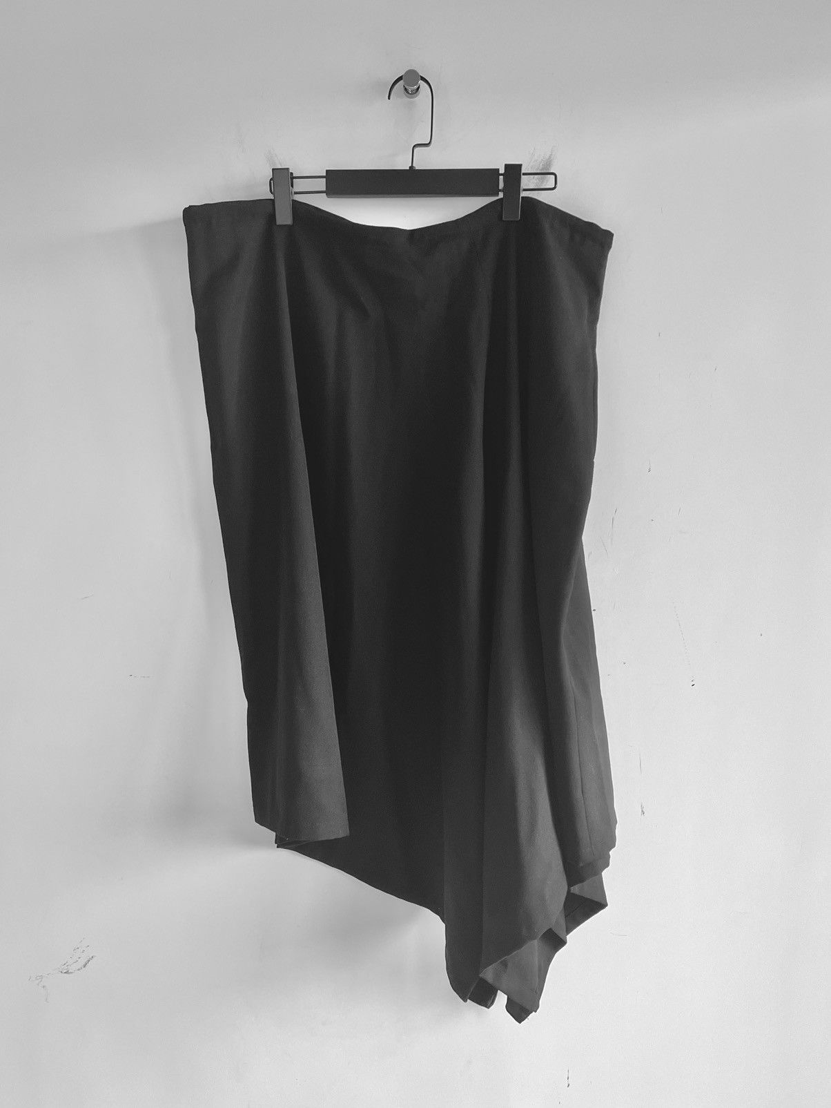 Yohji Yamamoto Femme - W/GABARDINE DRAWSTRING SKIRT