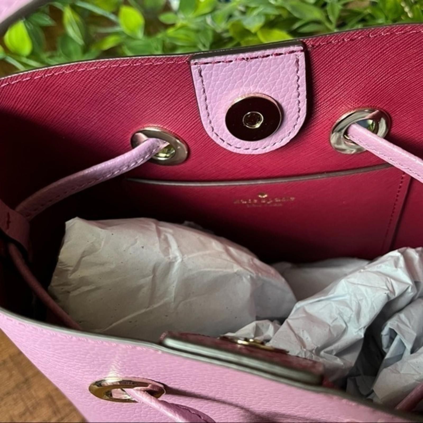 Kate Spade Kate Spade Purple Bucket Bag Crossbody NWT Size ONE SIZE - 6 Thumbnail
