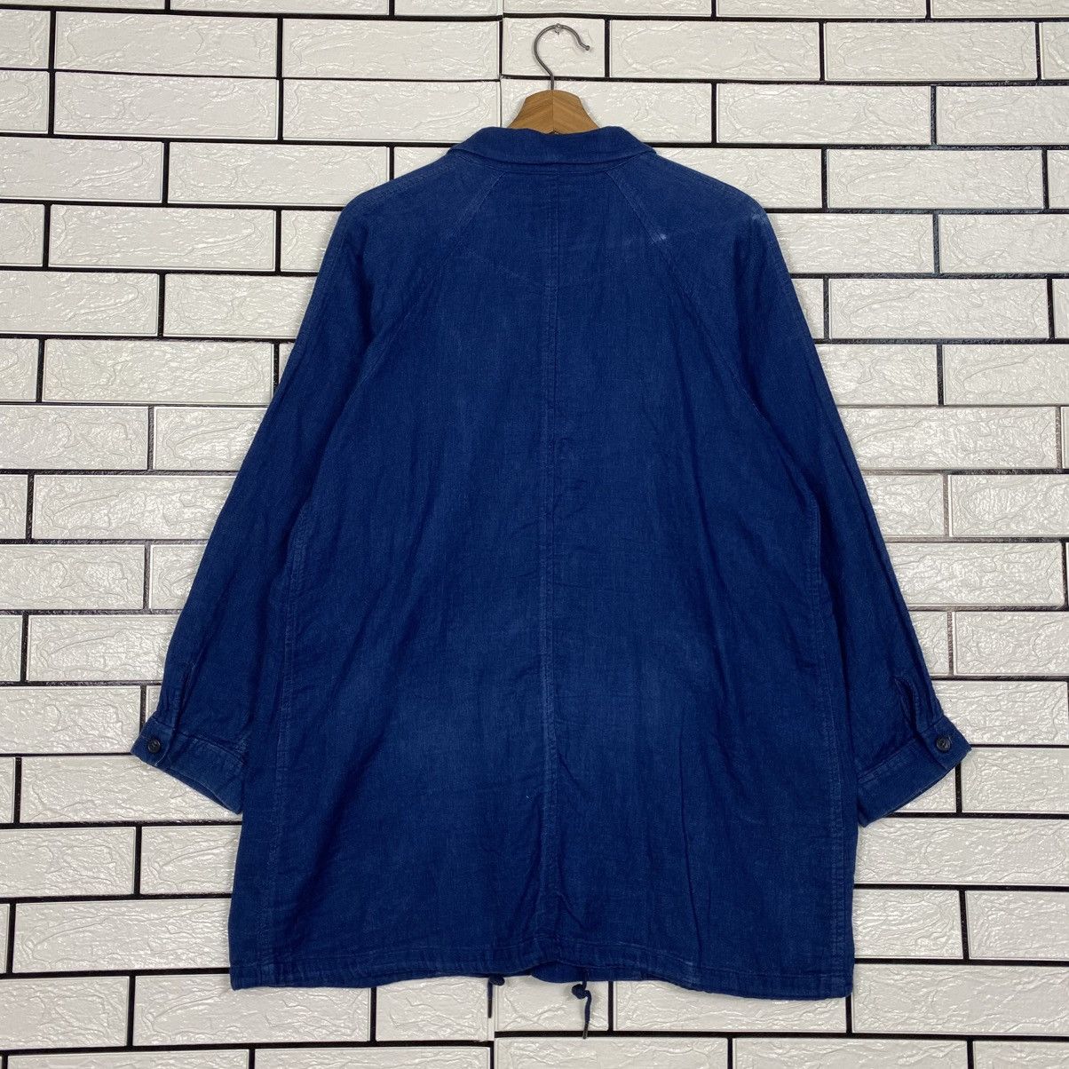 Kapital 📌Vintage Indigo Jacket Sissoko Design Blue Blue Onigiri Size US L / EU 52-54 / 3 - 9 Thumbnail