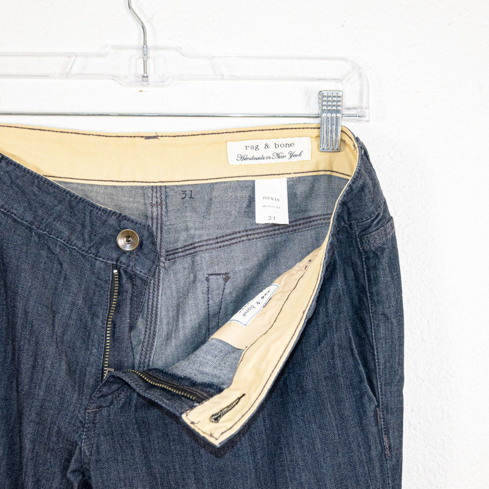Rag & Bone vtg Rag & Bone Jeans indigo 85 size 31 Handmade in USA Size US 31 - 9 Thumbnail