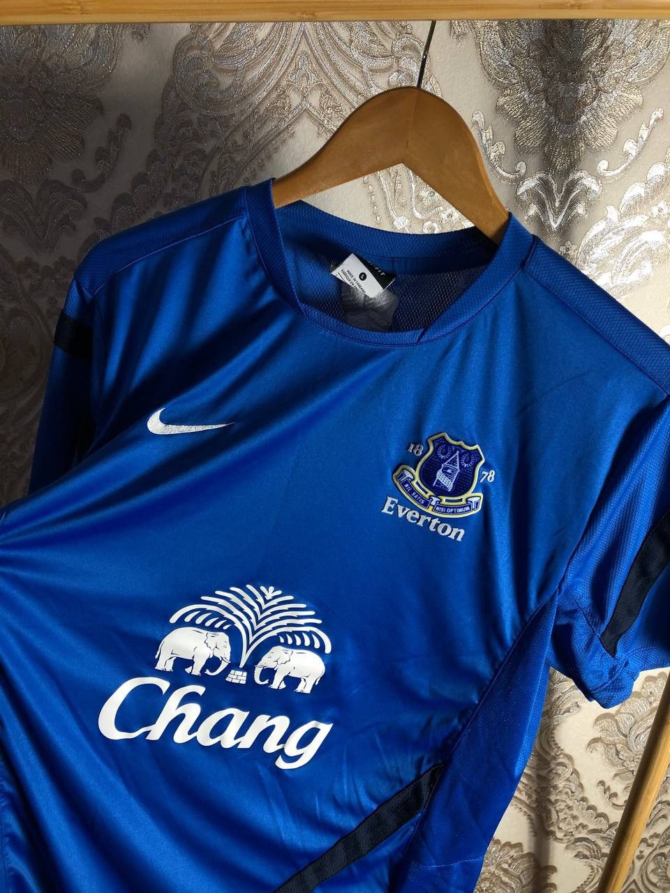 Nike × Vintage VERY RARE NIKE FC EVERTON ENGLAND SOCCER SOCCER BLOKECORE Size US L / EU 52-54 / 3 - 5 Thumbnail