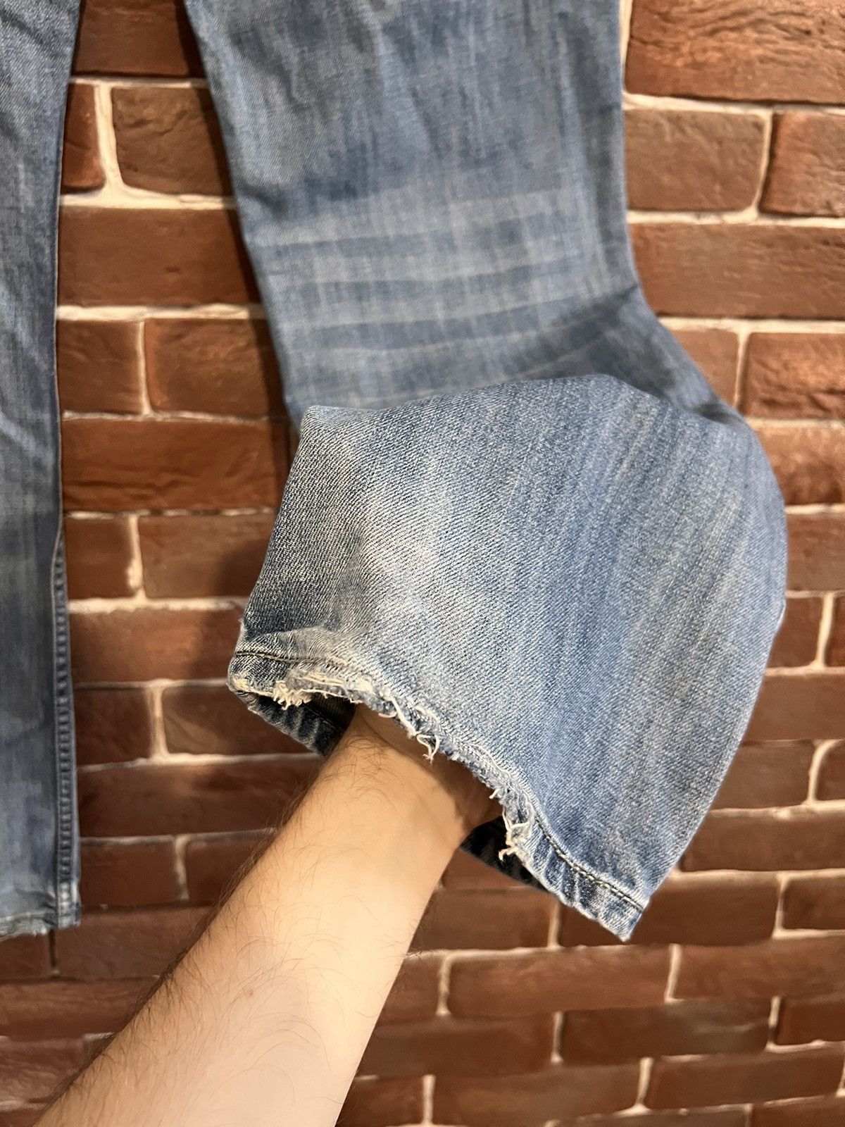 Diesel Vintage Y2k Rare Diesel Jeans Denim Pant Punk Rock Hype Size US 34 / EU 50 - 7 Thumbnail
