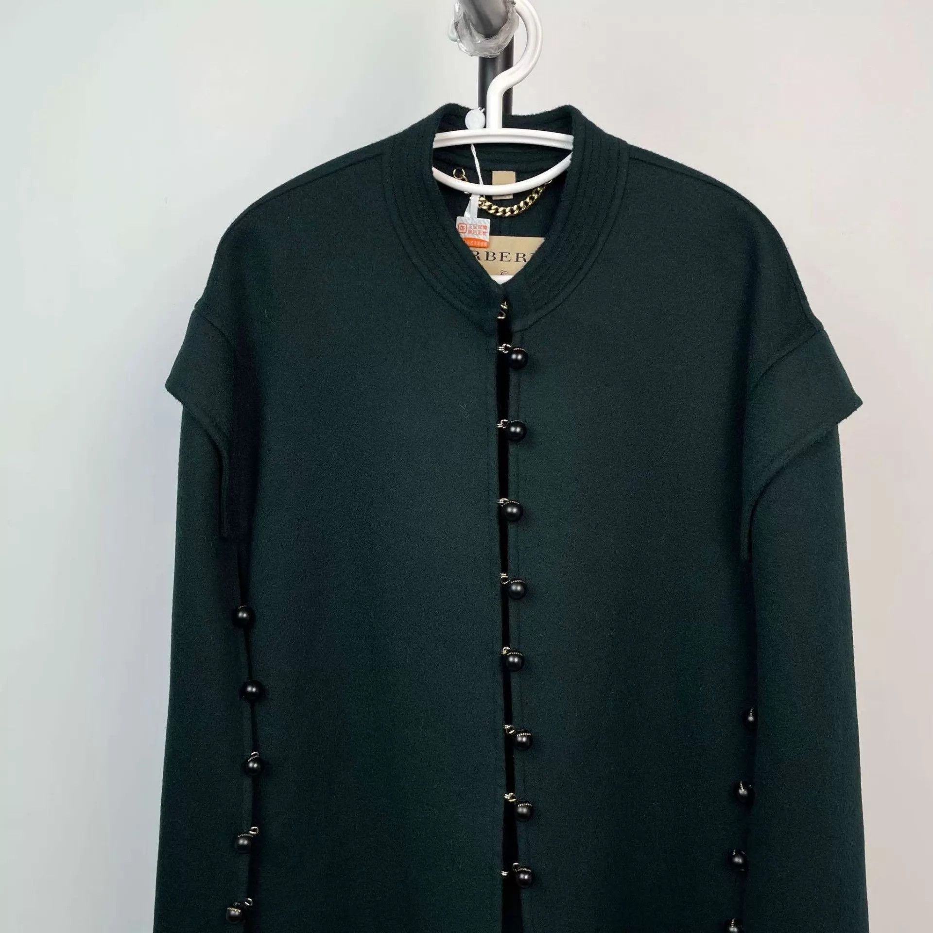 Burberry Burberry Cashmere Cape Green M Size M / US 6-8 / IT 42-44 - 9 Thumbnail