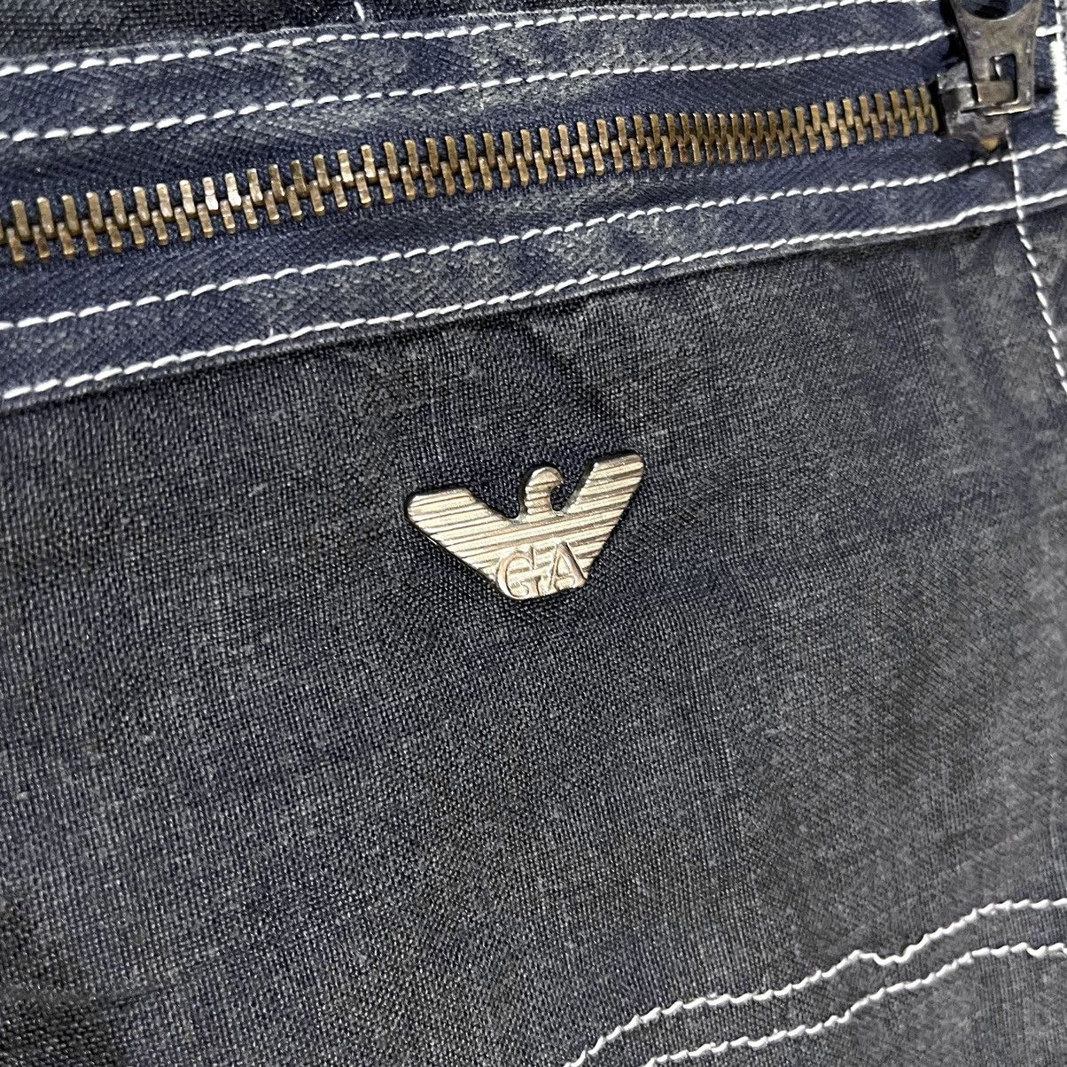 Armani Very Rare Vintage 90’s Armani Hemp Linen Pants Cargo Size 34 Size US 34 / EU 50 - 6 Thumbnail