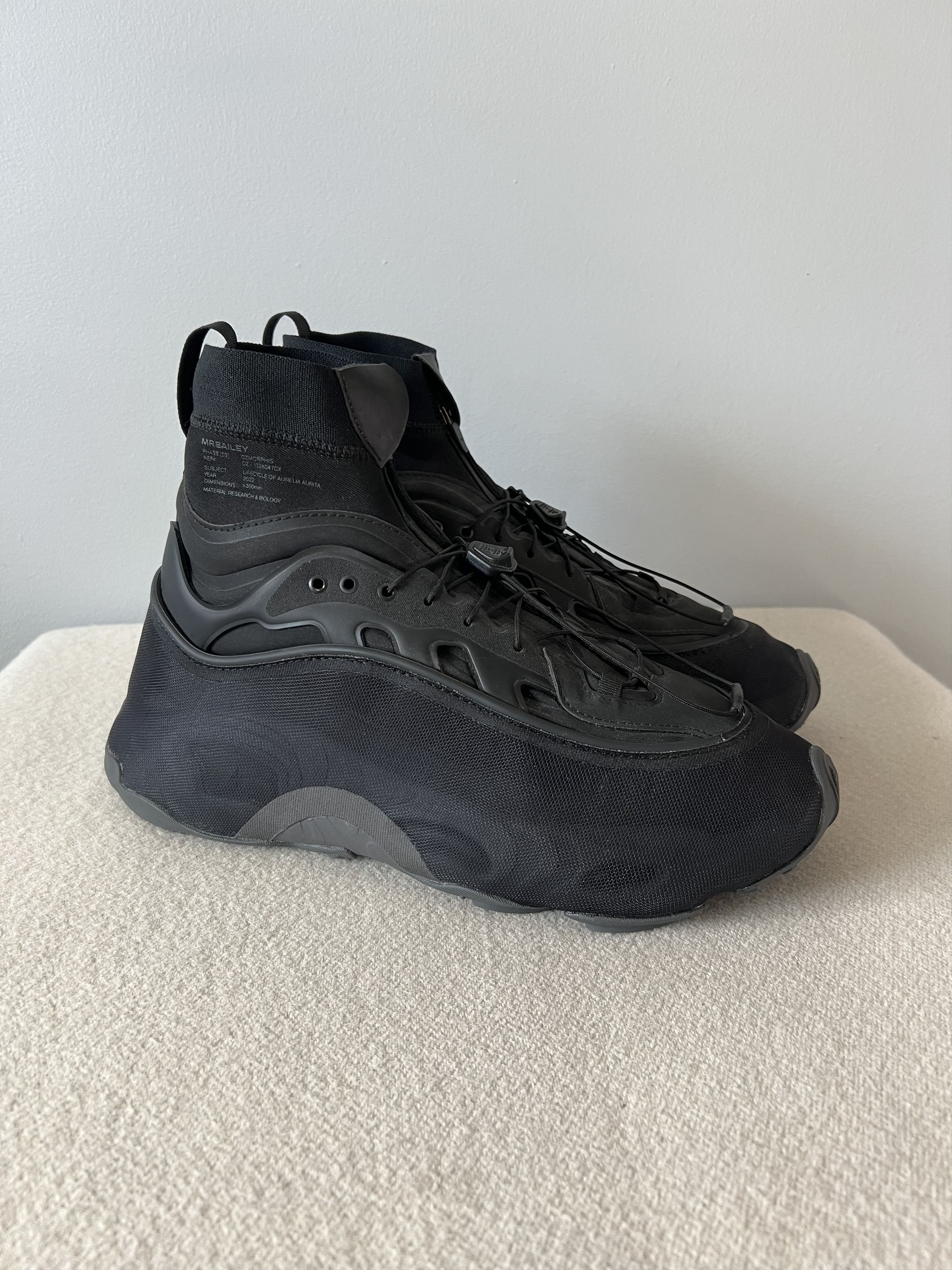 Adidas Adidas Mr. Bailey Ozmorphis Sneakers in Core Black Size US 9.5 / EU 42-43 - 1 Thumbnail