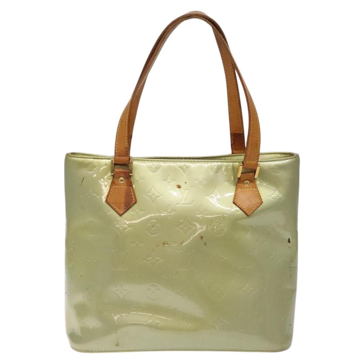 Louis Vuitton LOUIS VUITTON Monogram Vernis Houston Hand Bag Gris M91053 Size ONE SIZE - 13 Thumbnail