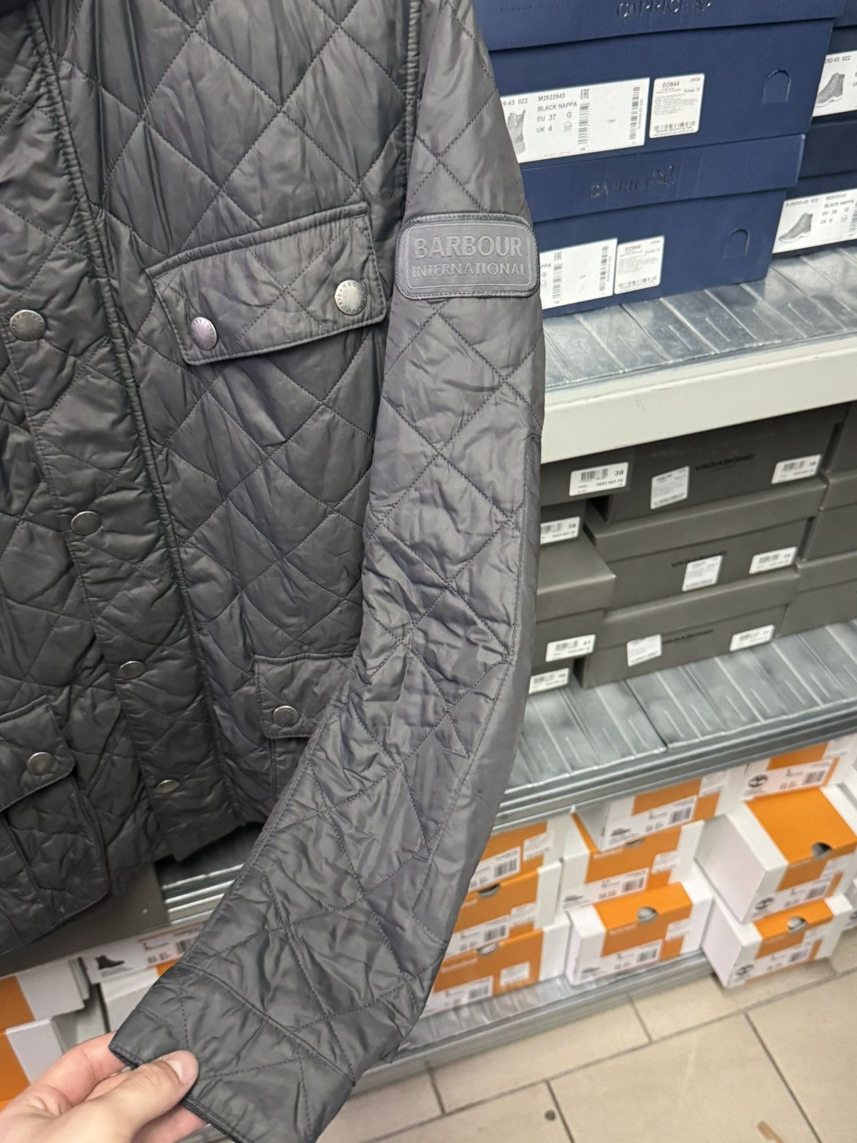Barbour Barbour International Ariel Quilted Jacket Size US L / EU 52-54 / 3 - 6 Thumbnail
