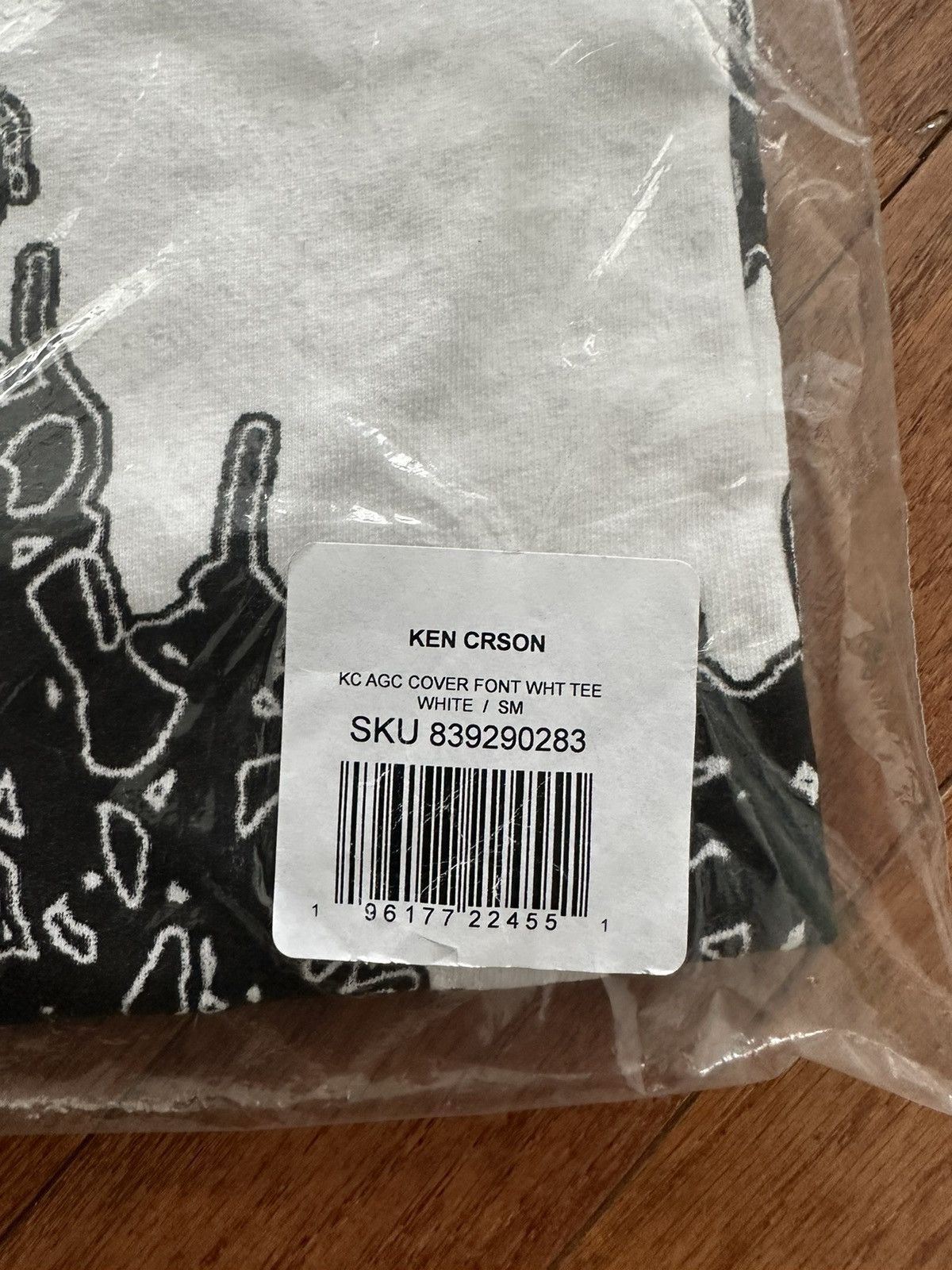 Ken Carson Ken carson AGC cover font tee white Size US S / EU 44-46 / 1 - 2 Thumbnail