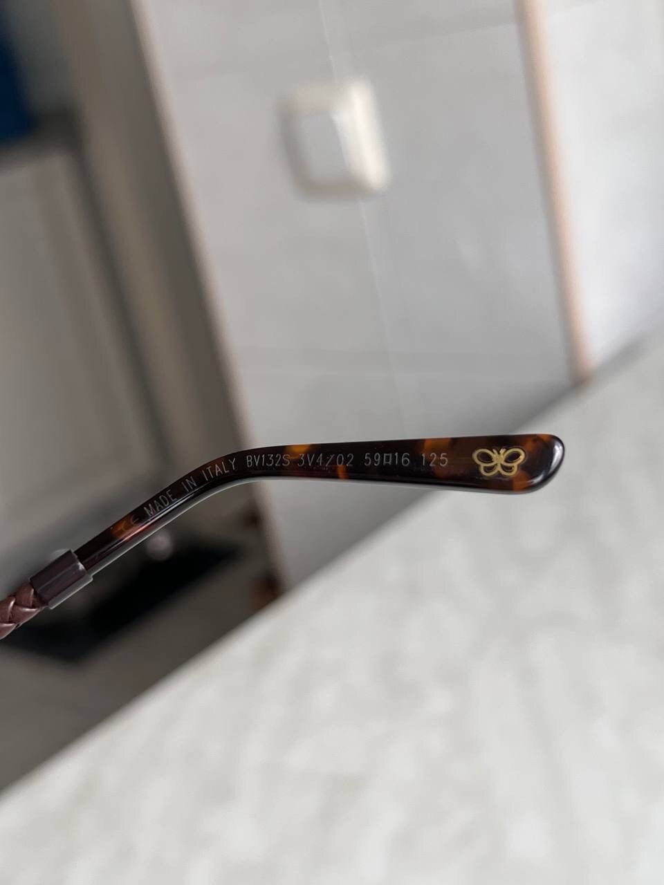 Bottega Veneta Bottega Veneta Sunglasses BV 132S Women’s Vintage Brown 00s Size ONE SIZE - 9 Thumbnail