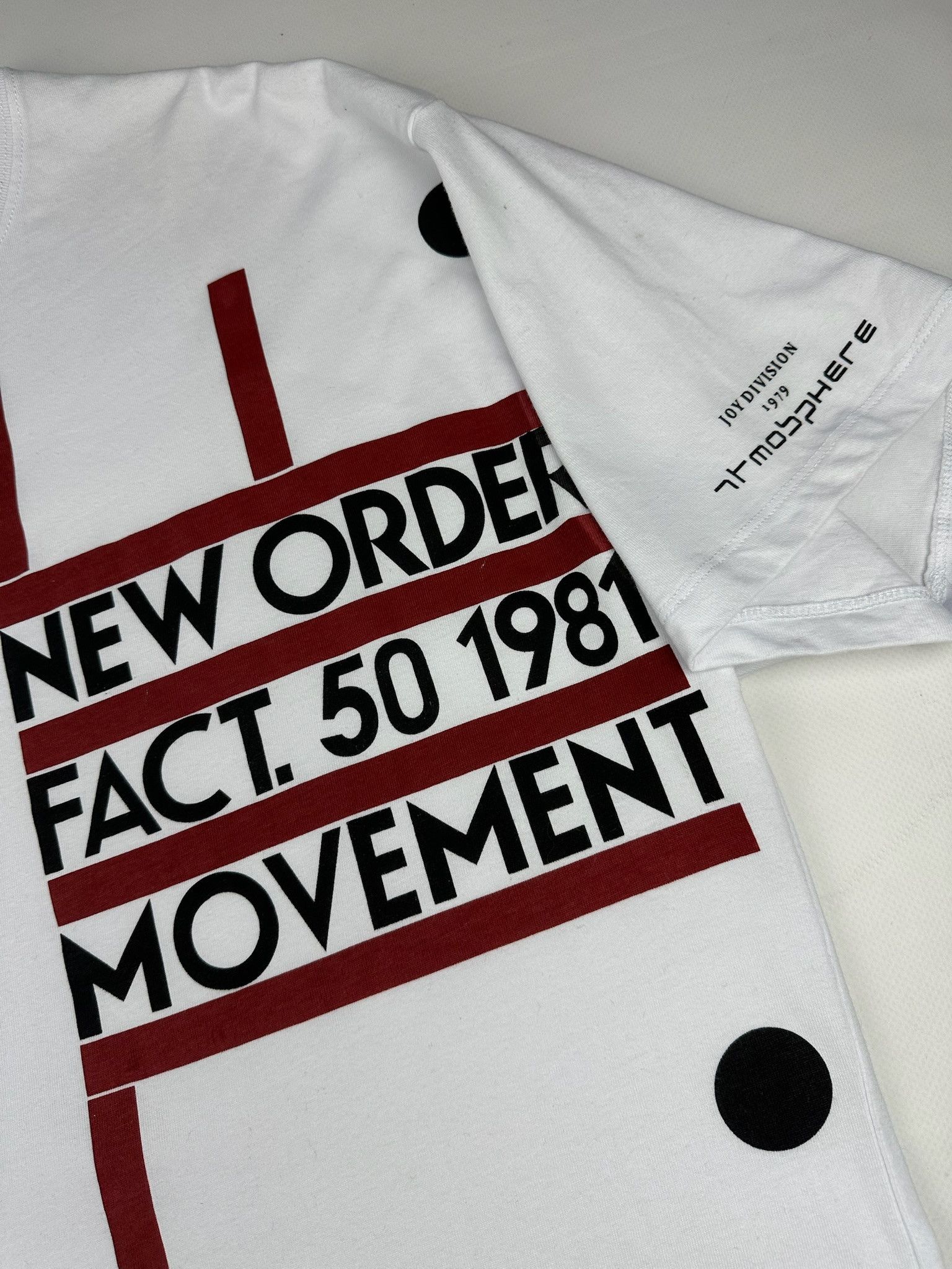 Band Tees Raf simons x New order tee Size US M / EU 48-50 / 2 - 3 Thumbnail