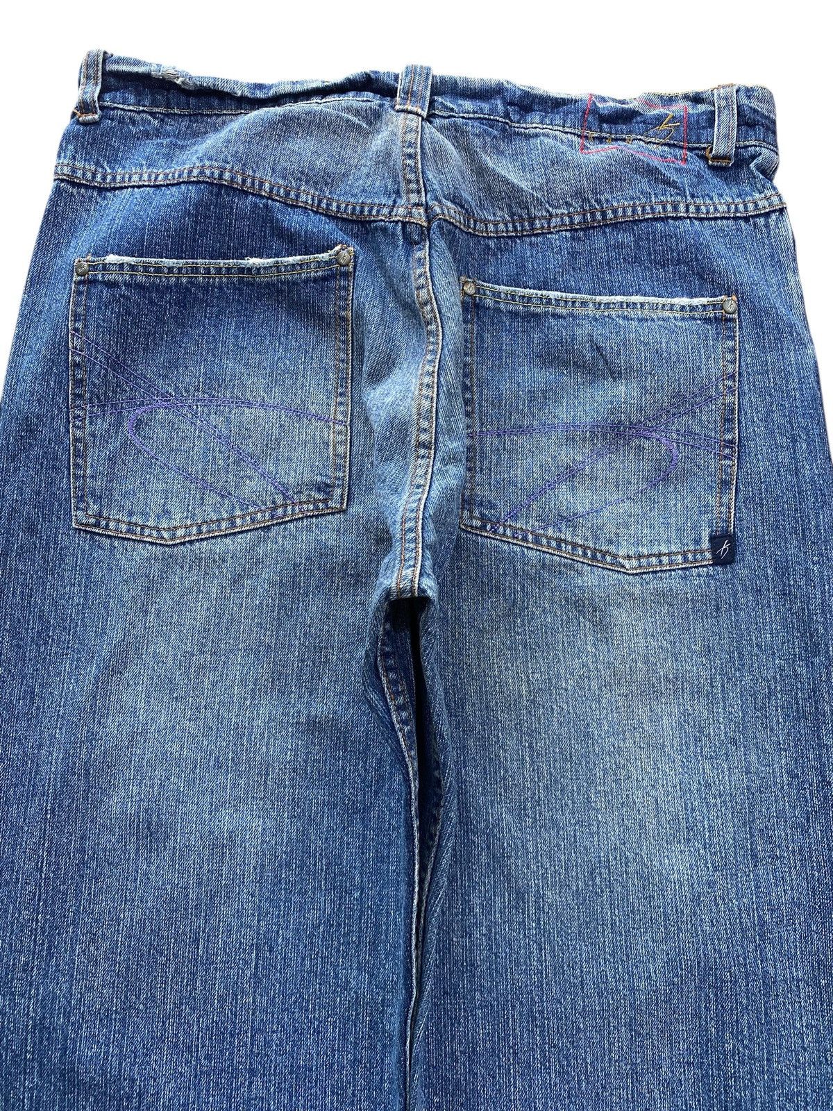 Karl Kani Karl Kani Blue Wash Straight Leg Style Jeans Size US 34 / EU 50 - 4 Thumbnail