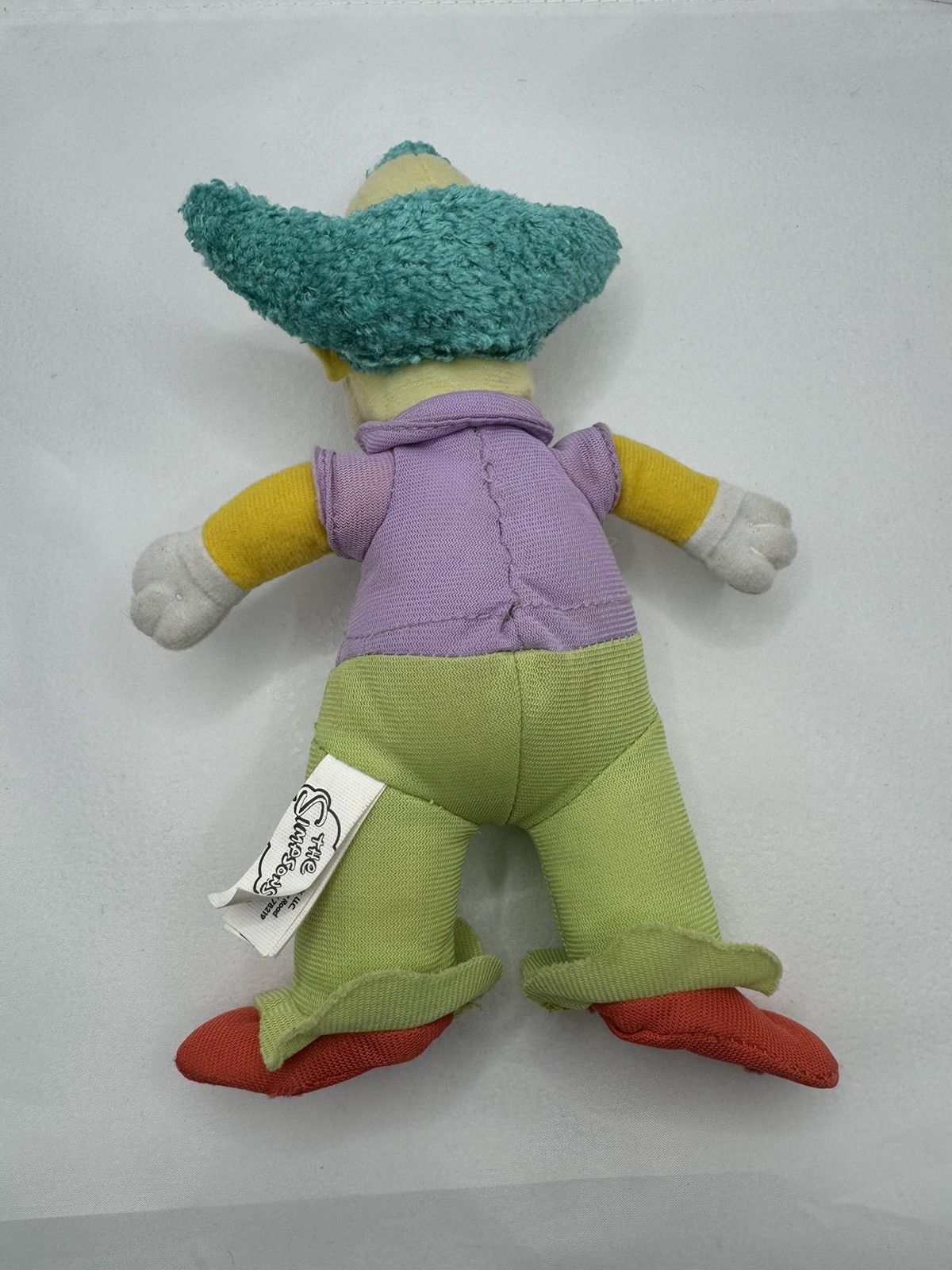 The Simpsons Vintage Krusty The Clown Plush Doll Toy Size ONE SIZE - 11 Thumbnail