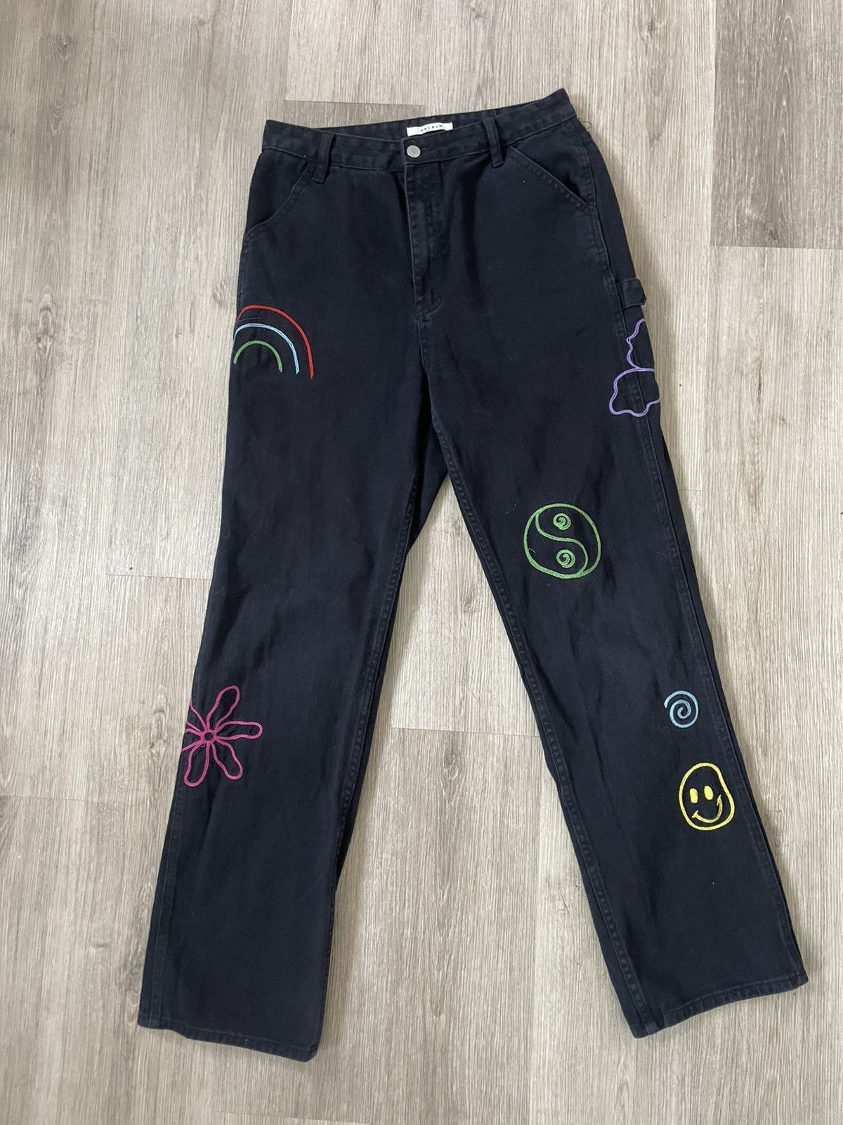 Pacsun Multi graphic jeans Size 30" / US 8 / IT 44 - 1 Thumbnail