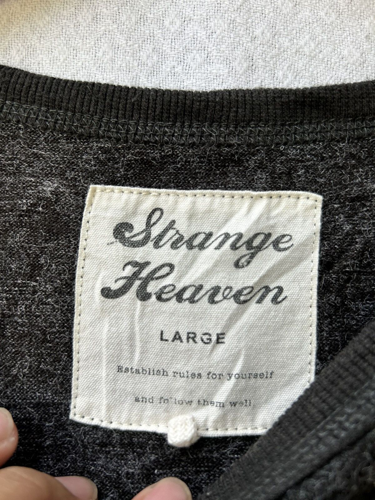Japanese Brand Strange heaven japanese poem knit issey miyake style Size US M / EU 48-50 / 2 - 7 Thumbnail