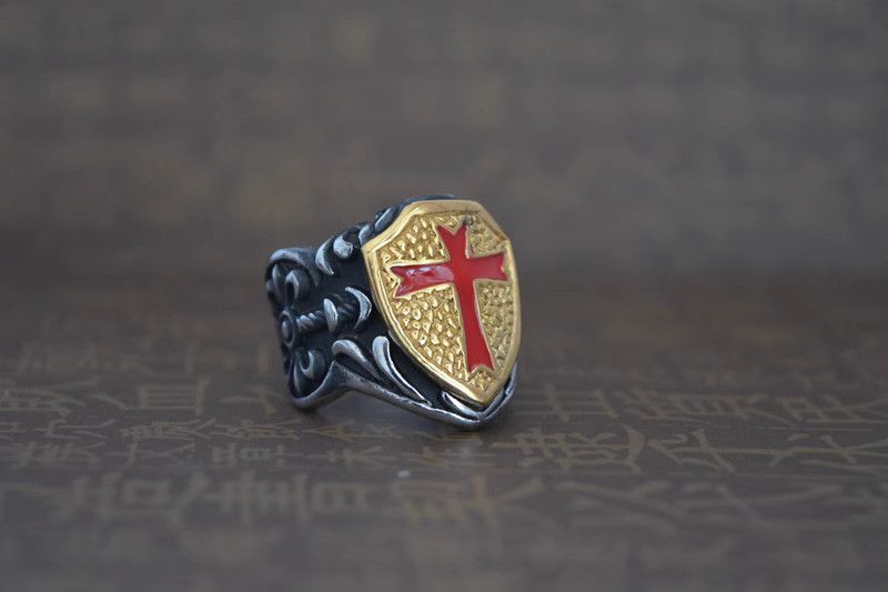 Jewelry Cross Crazy Jewelry Rings Open Size Chrome Ring (Size 7-13) Size ONE SIZE - 3 Thumbnail