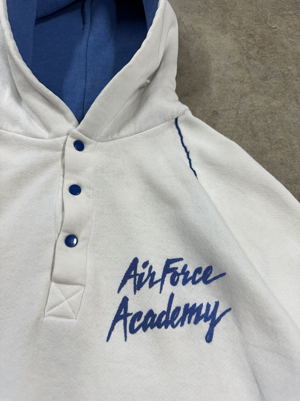 Vintage Vintage 90s Air Force Academy Military Army Hoodie Size US S / EU 44-46 / 1 - 4 Thumbnail