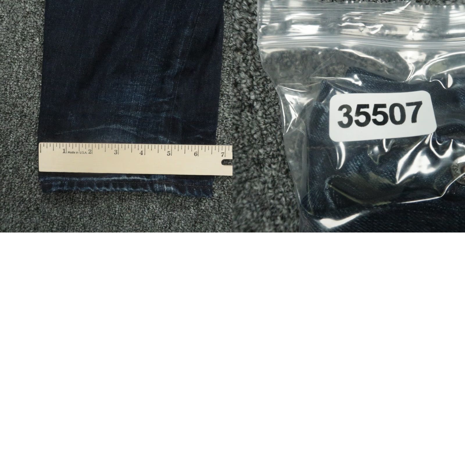 G-Star G Star Jeans Mens 36x32 Arc Slim 5-Pocket Denim Button Fly Blue - 3D Straight Fit, Regular, 36 Waist, 32 Inseam, Cotton, Vintage No, G-Star Arc Size US 36 / EU 52 - 9 Thumbnail