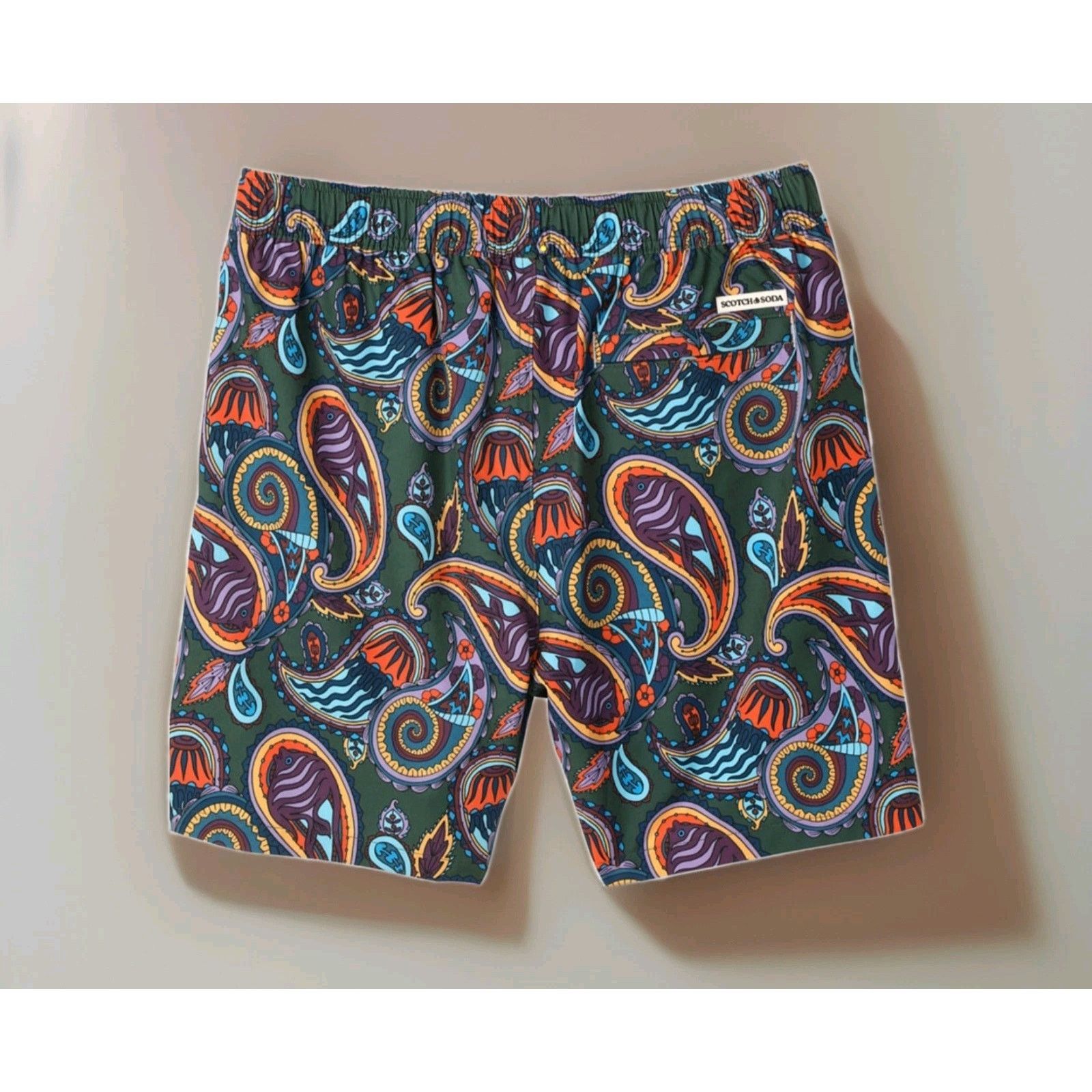 Scotch & Soda SCOTCH & SODA Swim Shorts SPrint Lined Drawstring Logo * Size US 32 / EU 48 - 3 Thumbnail
