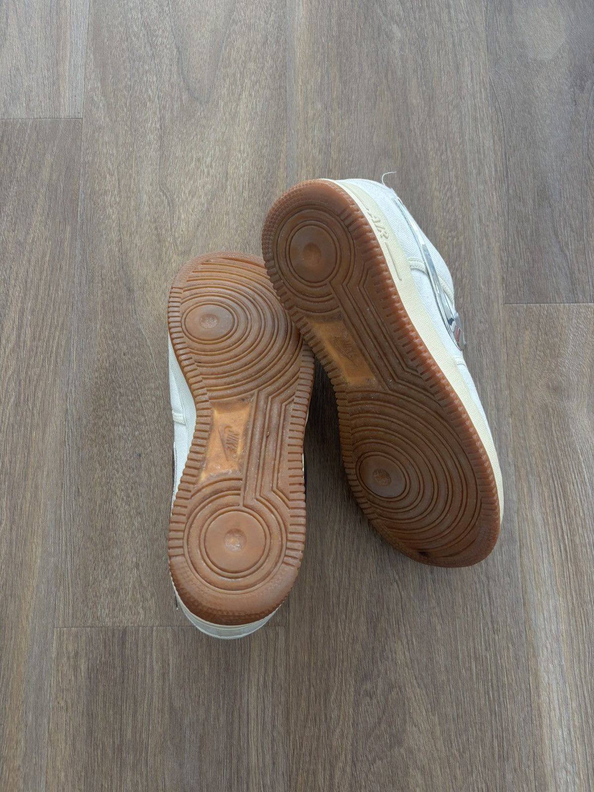 Nike × Travis Scott Travis Scott Air Force 1 White 9.5 Size US 9.5 / EU 42-43 - 4 Thumbnail