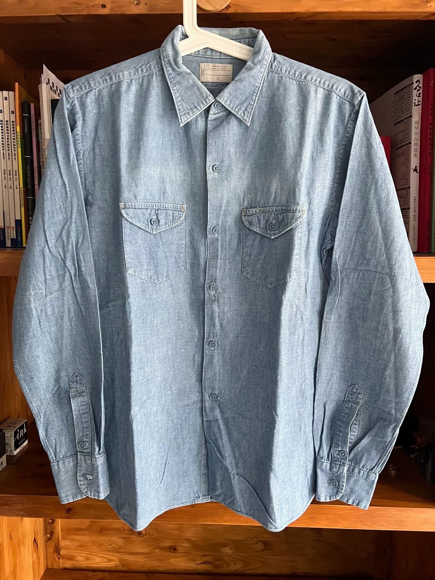 Old Joe Old Joe Selvedge Denim Work Shirt Size US M / EU 48-50 / 2 - 1 Thumbnail