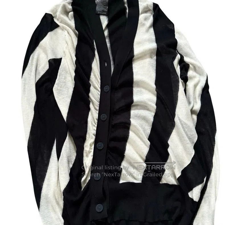 Ann Demeulemeester Ann Demeulemeester Asymmetry Wool Cardigan. Size US XS / EU 42 / 0 - 3 Thumbnail