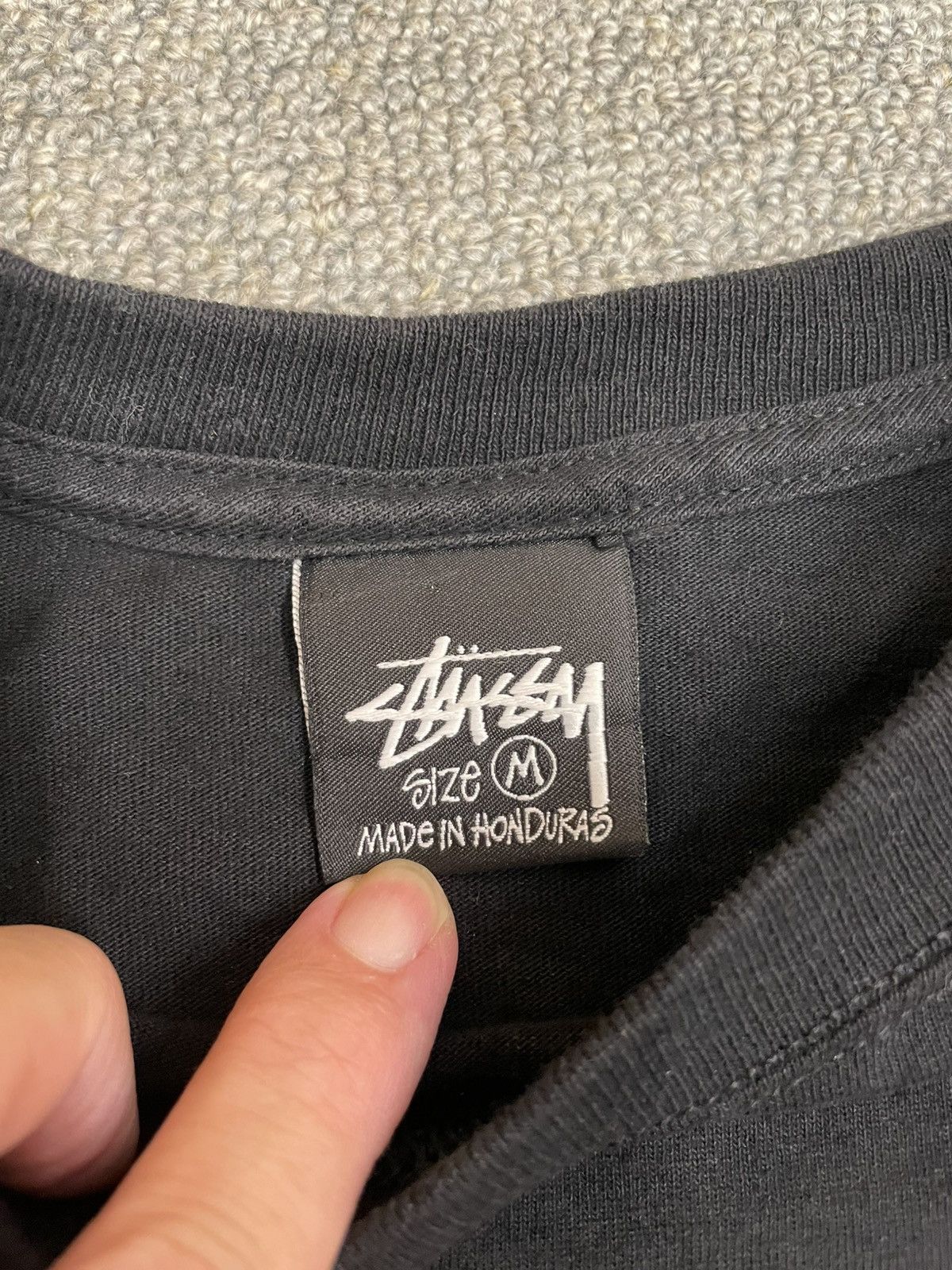 Stussy Stussy Basic Long Sleeve Tee Size US M / EU 48-50 / 2 - 4 Thumbnail