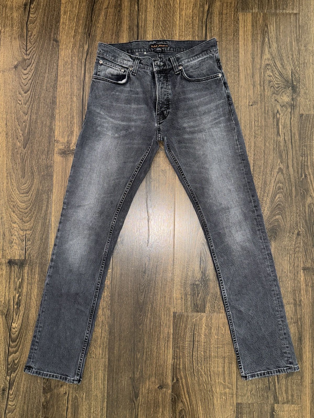 Nudie Jeans Nudie Grim Tim Jeans Size US 30 / EU 46 - 2 Thumbnail