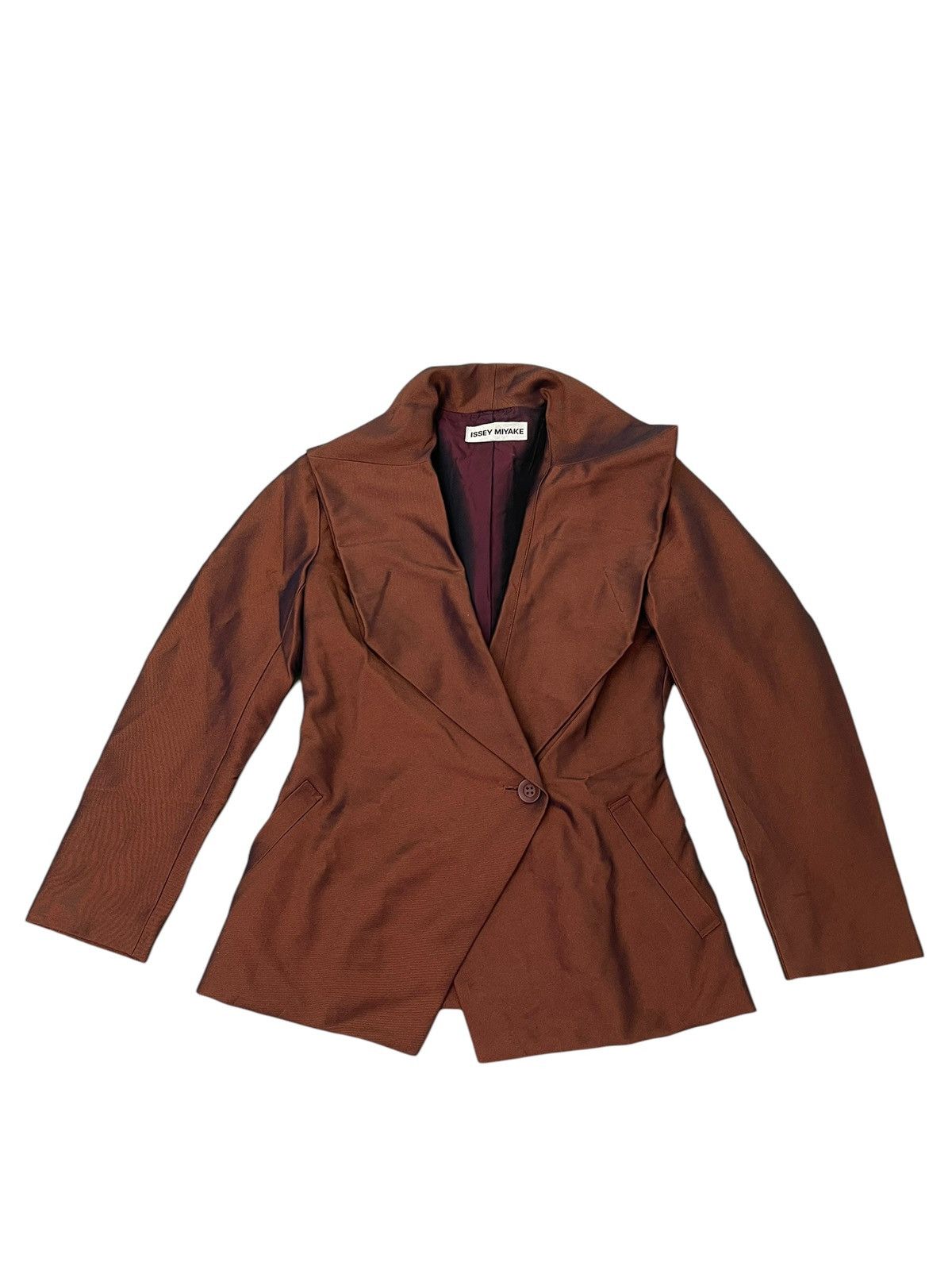 Issey Miyake Vtg Issey Miyake Stretchable Blazer Coat 5🟩6 Size M / US 6-8 / IT 42-44 - 2 Thumbnail